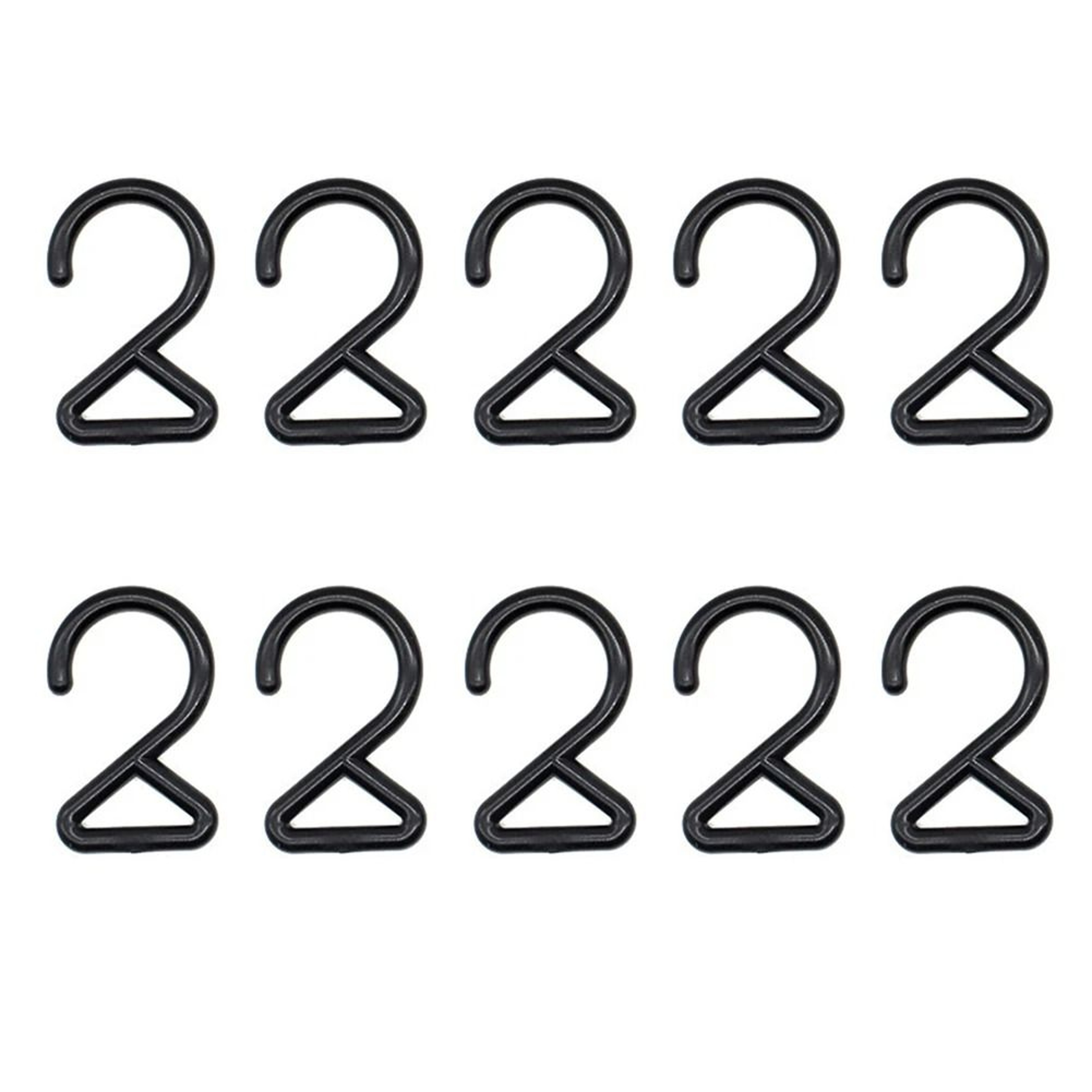 ZShaped Triangle Camping Hooks  10Piece MultiPurpose Gear Hangers  Portable Outdoor Utility Organiz 7