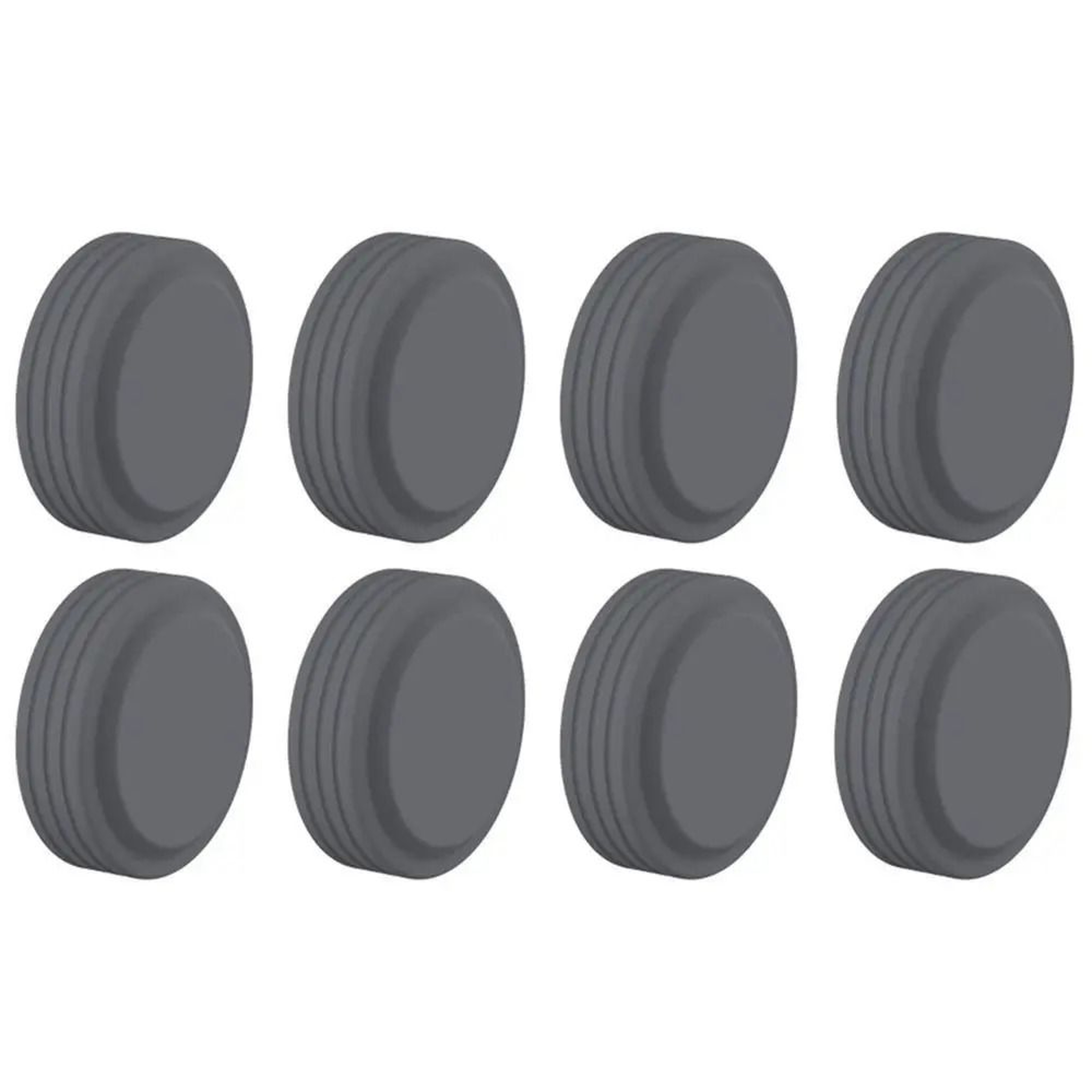 SilentGlide Luggage Wheel Protectors  NoiseReducing Silicone Covers 8 Pcs Set 10