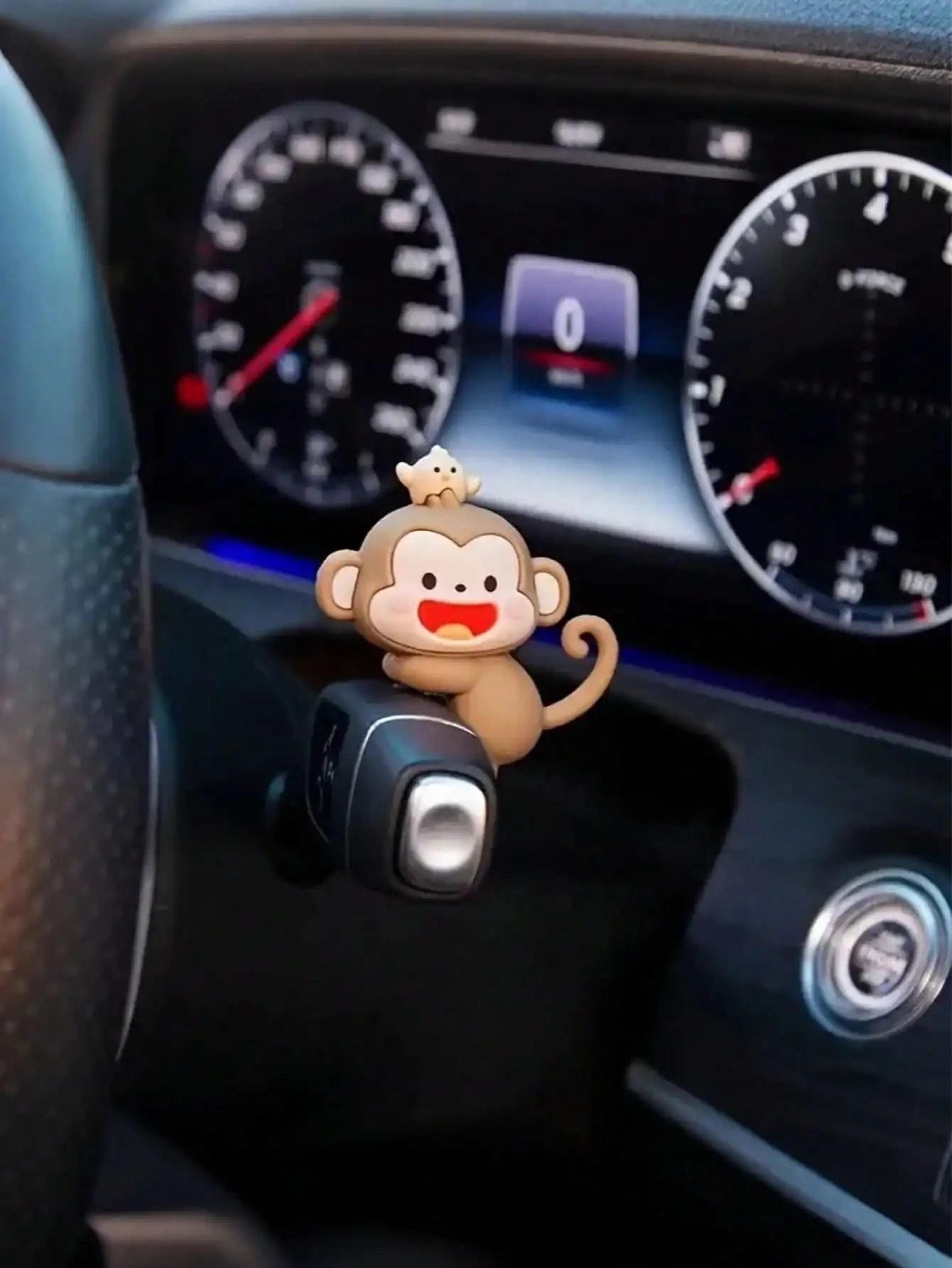 Adorable Mini Monkey Car Ornament 4