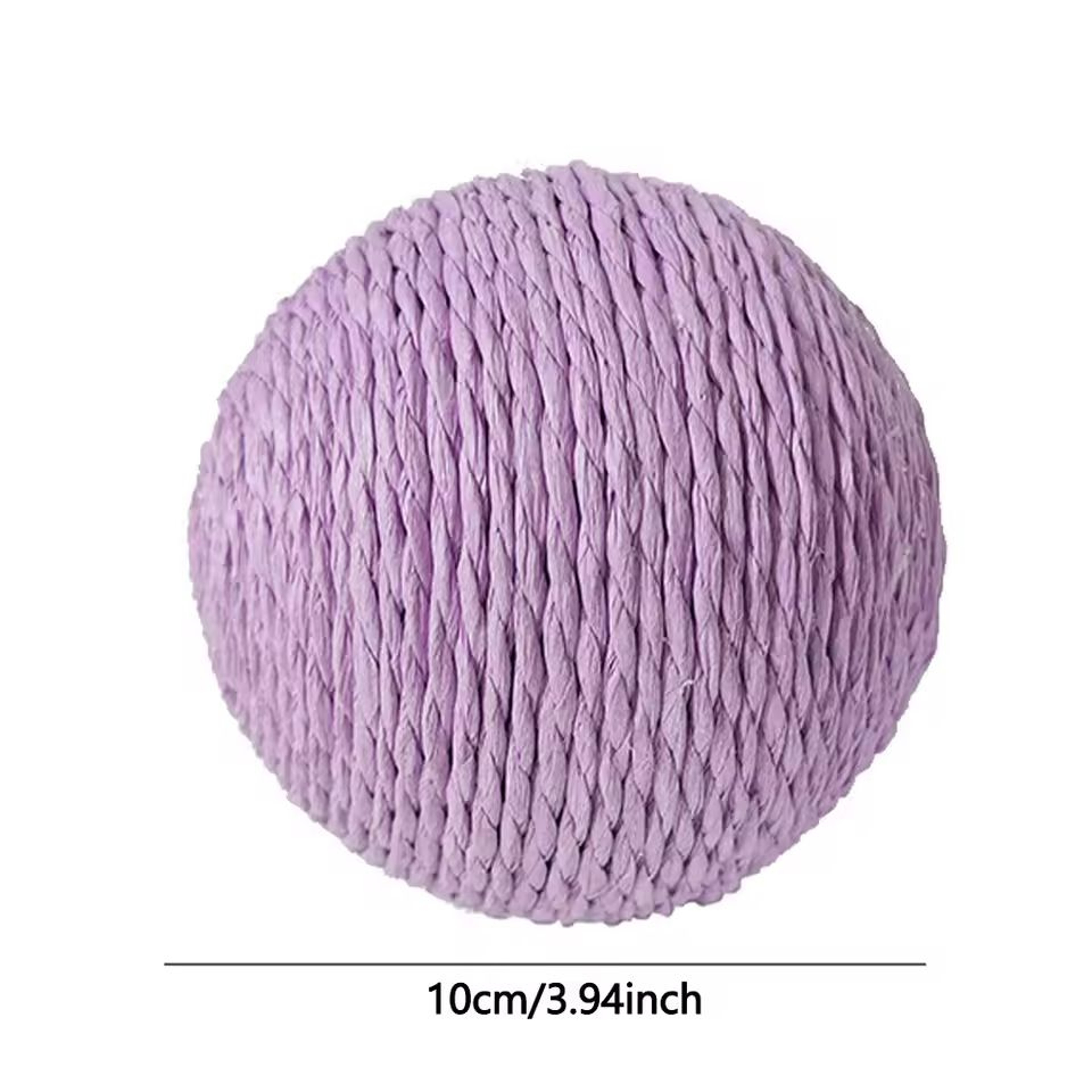 Sisal Interactive Cat Scratching Ball 10