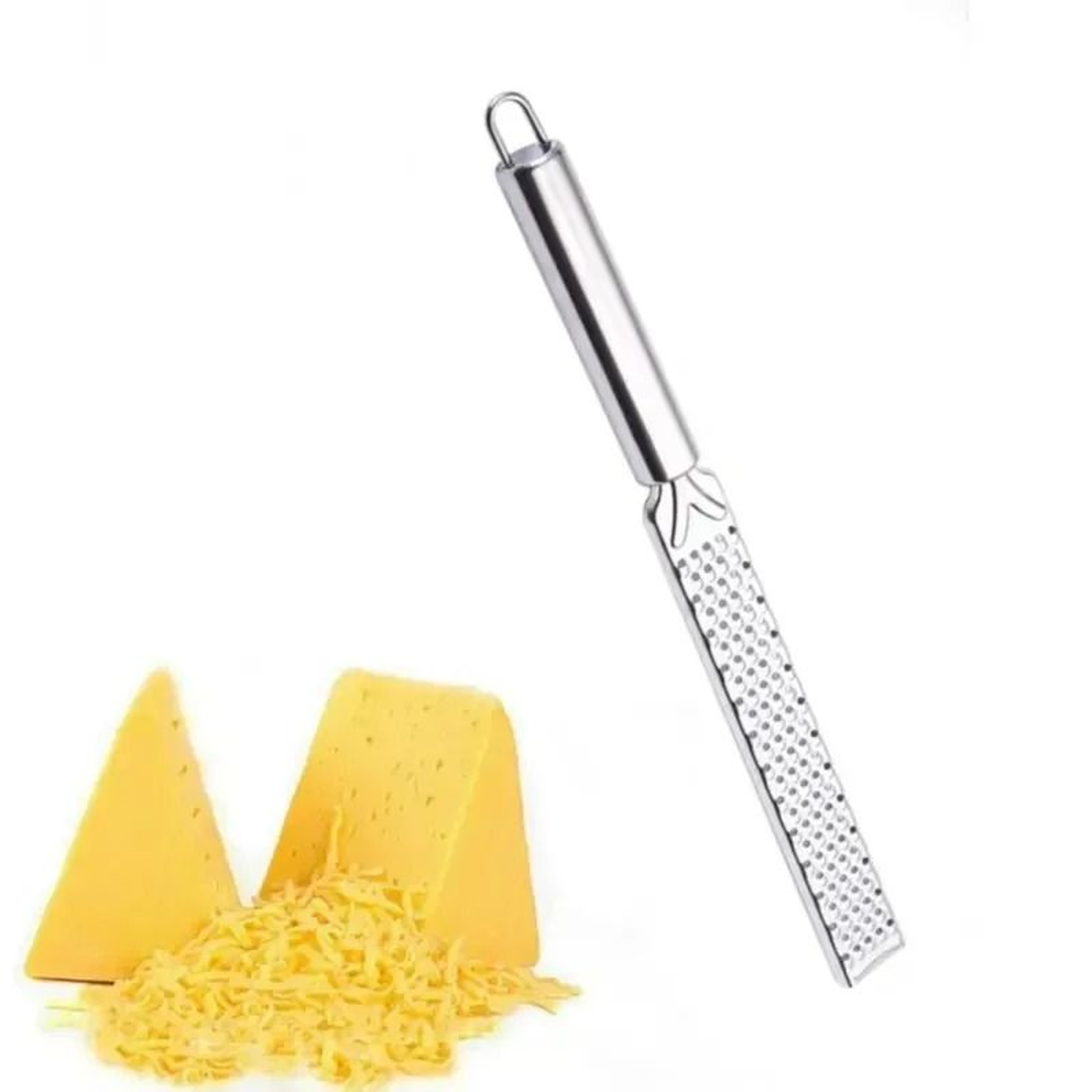 HeavyDuty Stainless Steel Handheld Cheese Grater And Zester 5