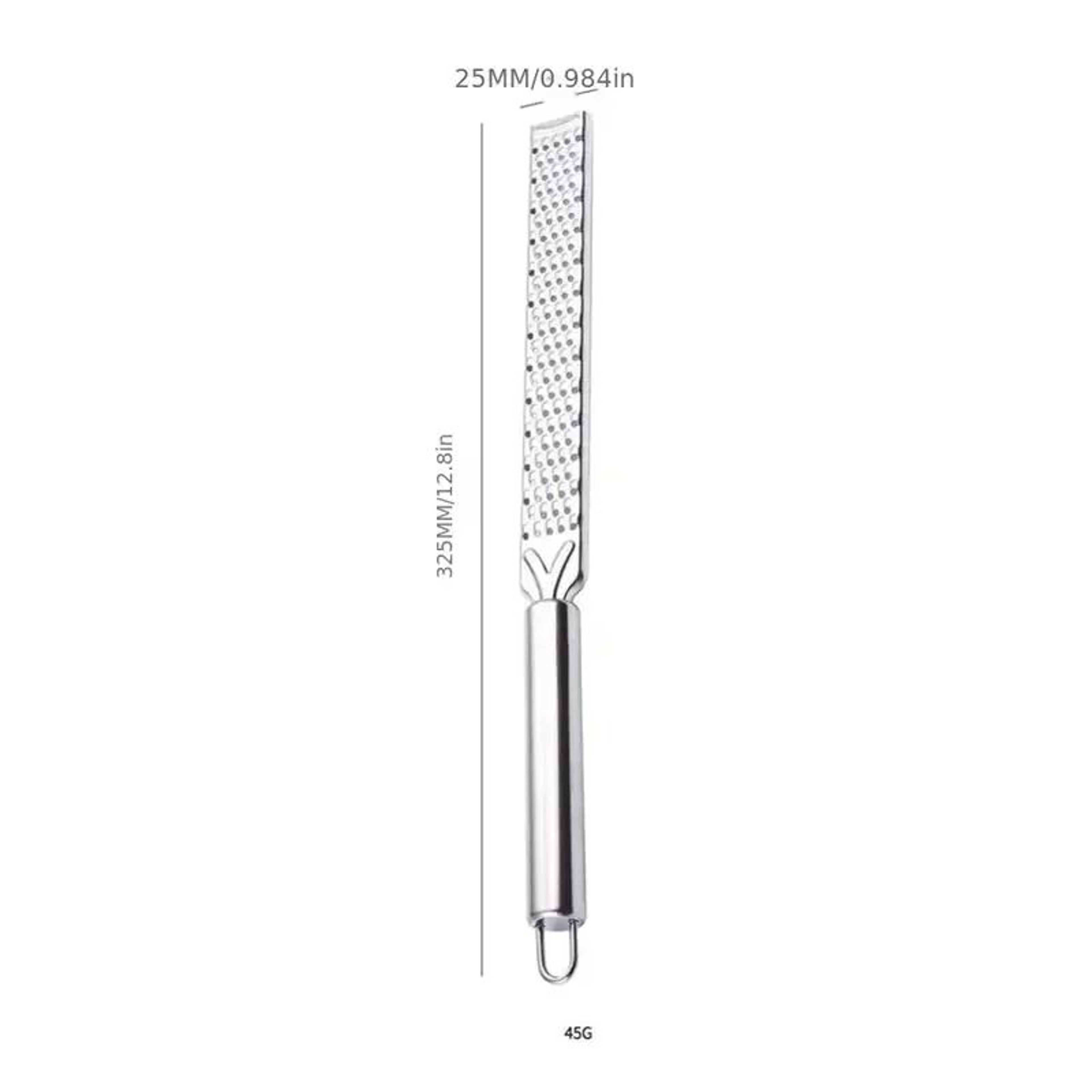 HeavyDuty Stainless Steel Handheld Cheese Grater And Zester 6