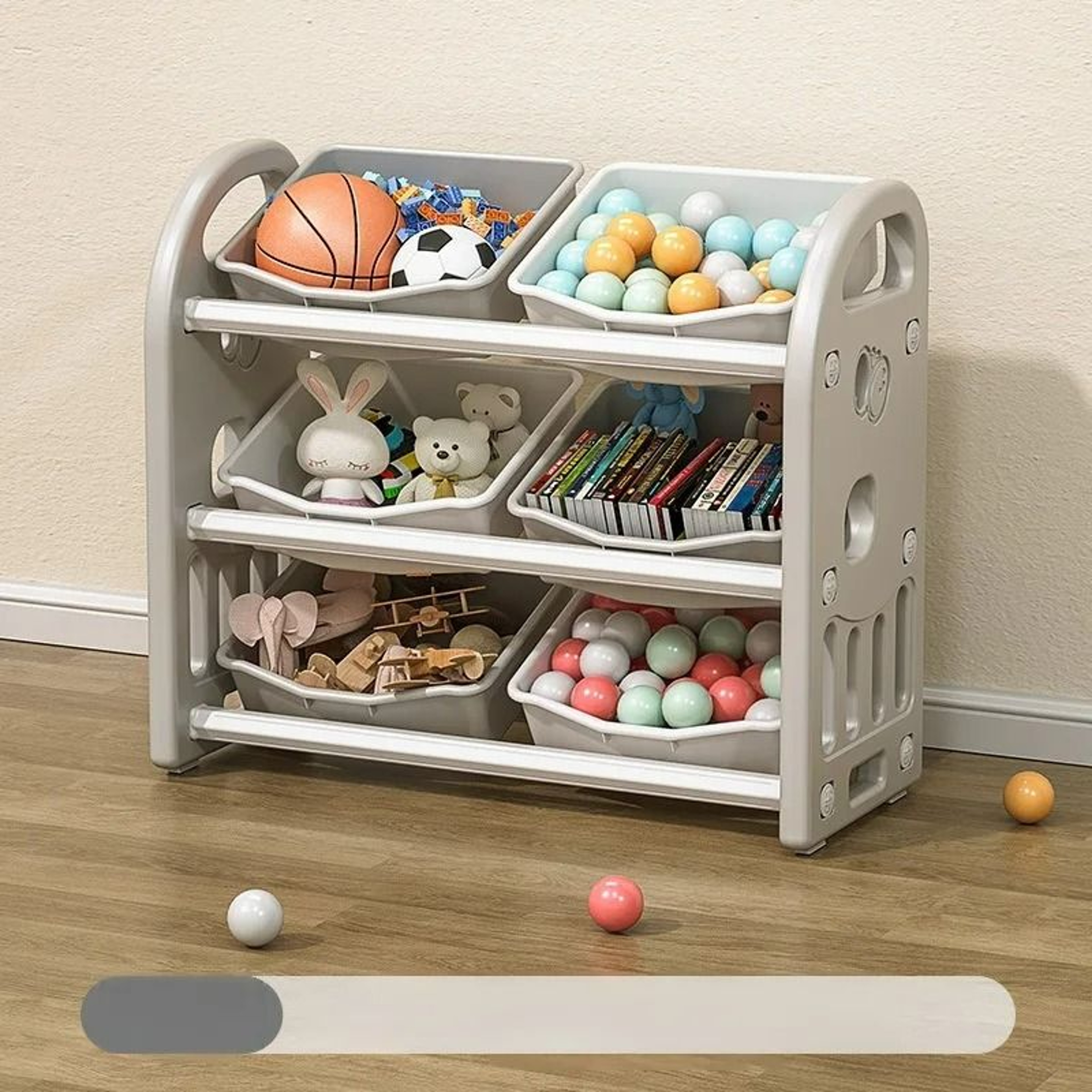 HighCapacity MultiFunctional Baby Toy And Nursery Storage Cabinet 11