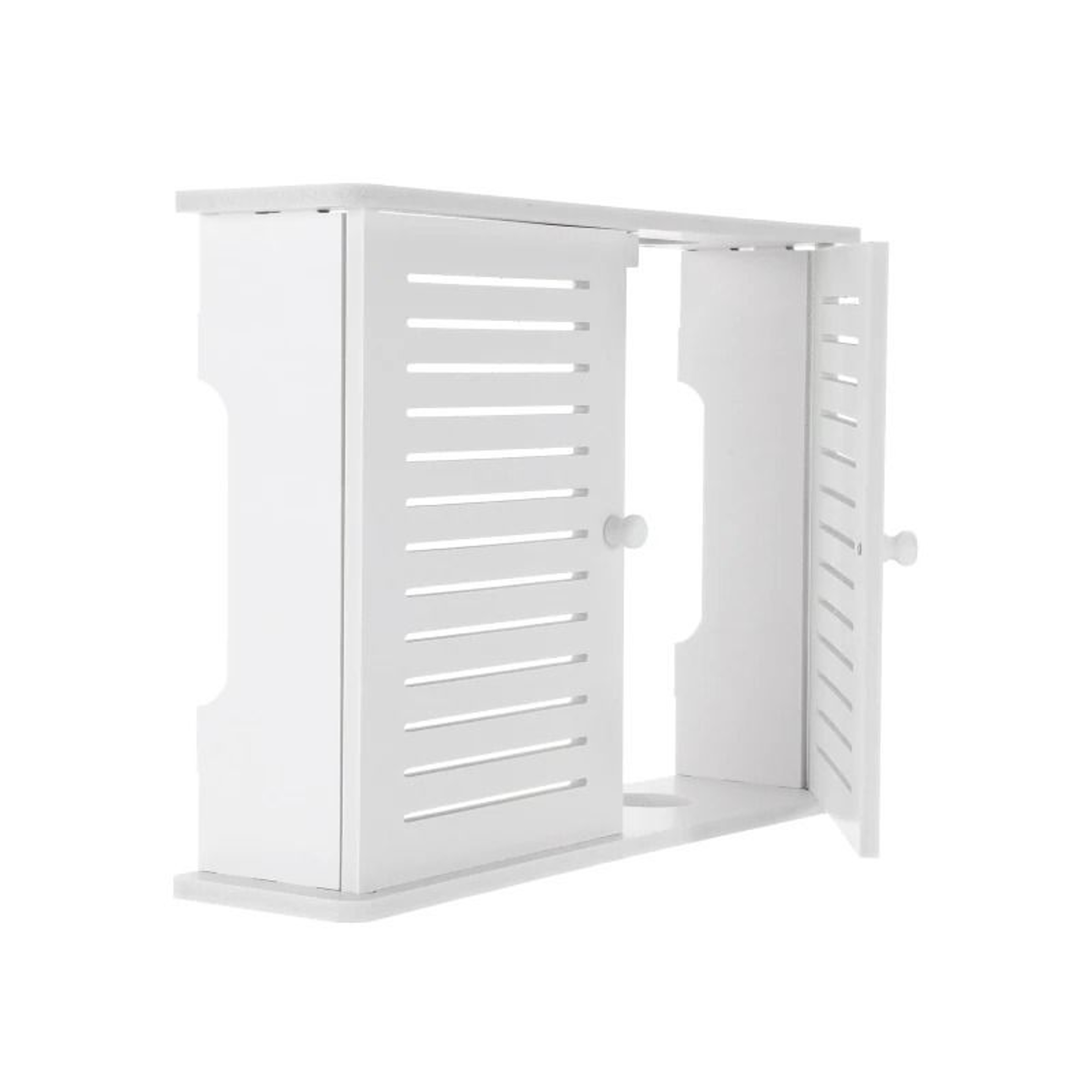 Wireless WiFi Router WallHanging Storage Box And Cable Organizer 3