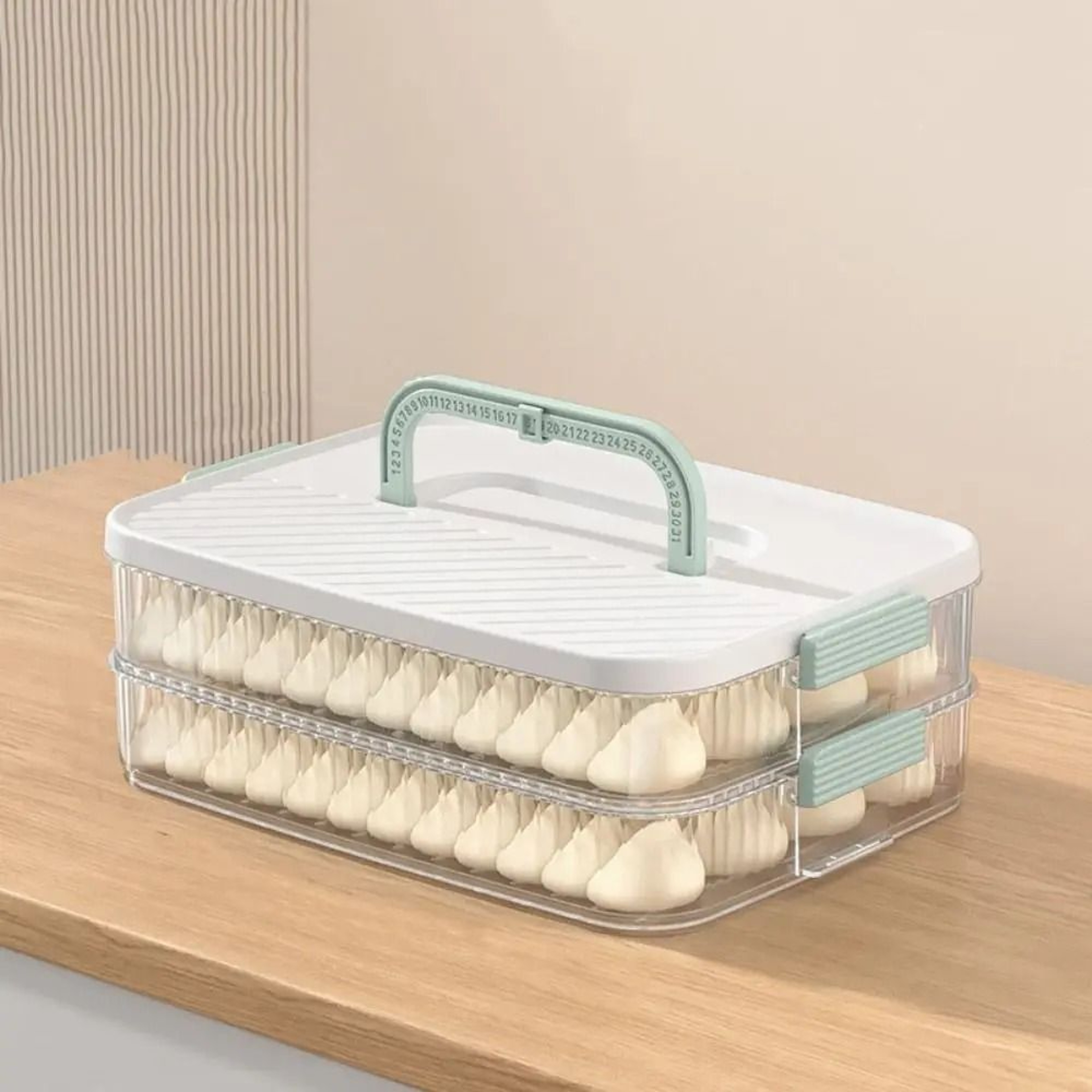 MultiLayer Frozen Dumpling Storage Box And FreshKeeping Food Container 3