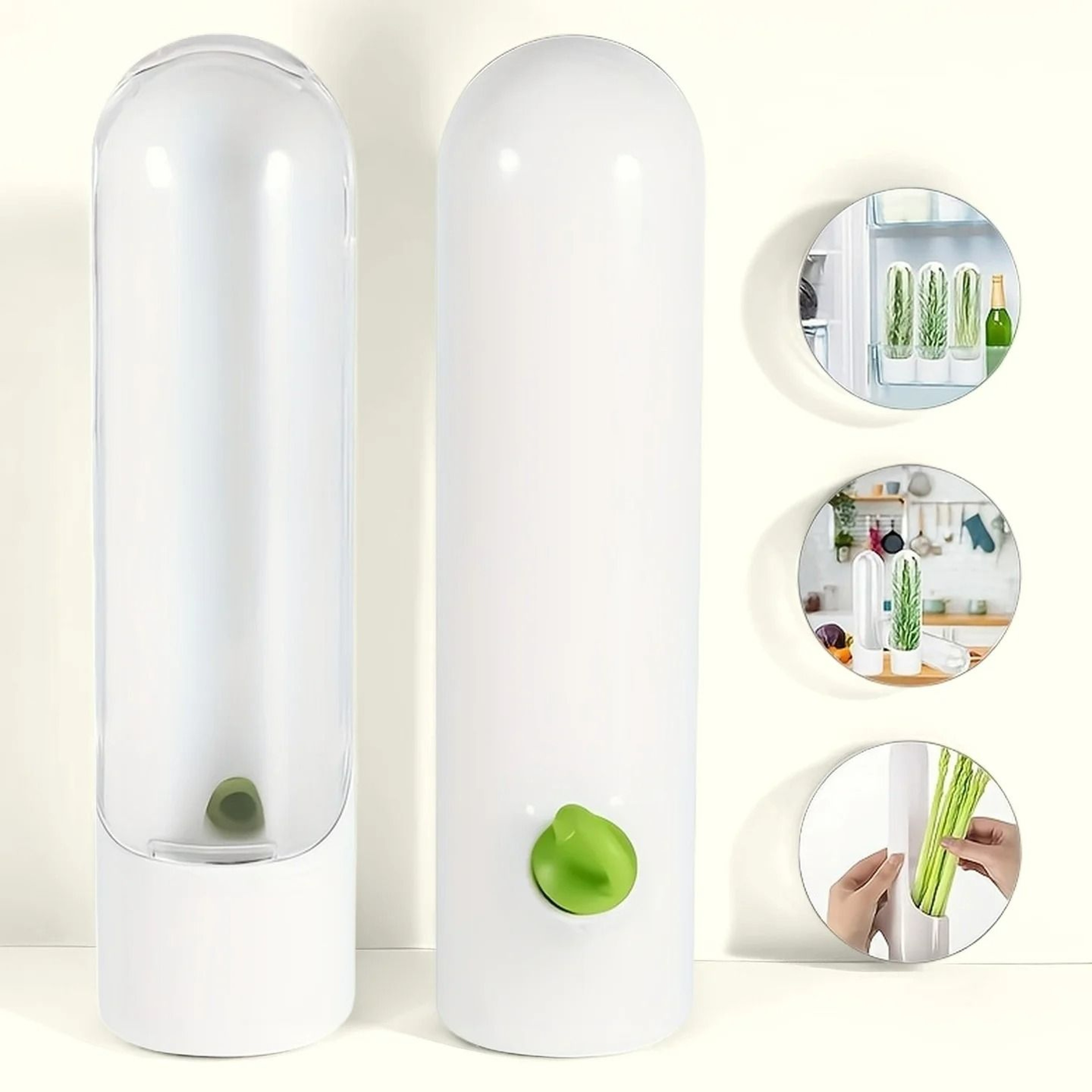Refrigerator Fresh Herb Saver  Preservation Pod 2