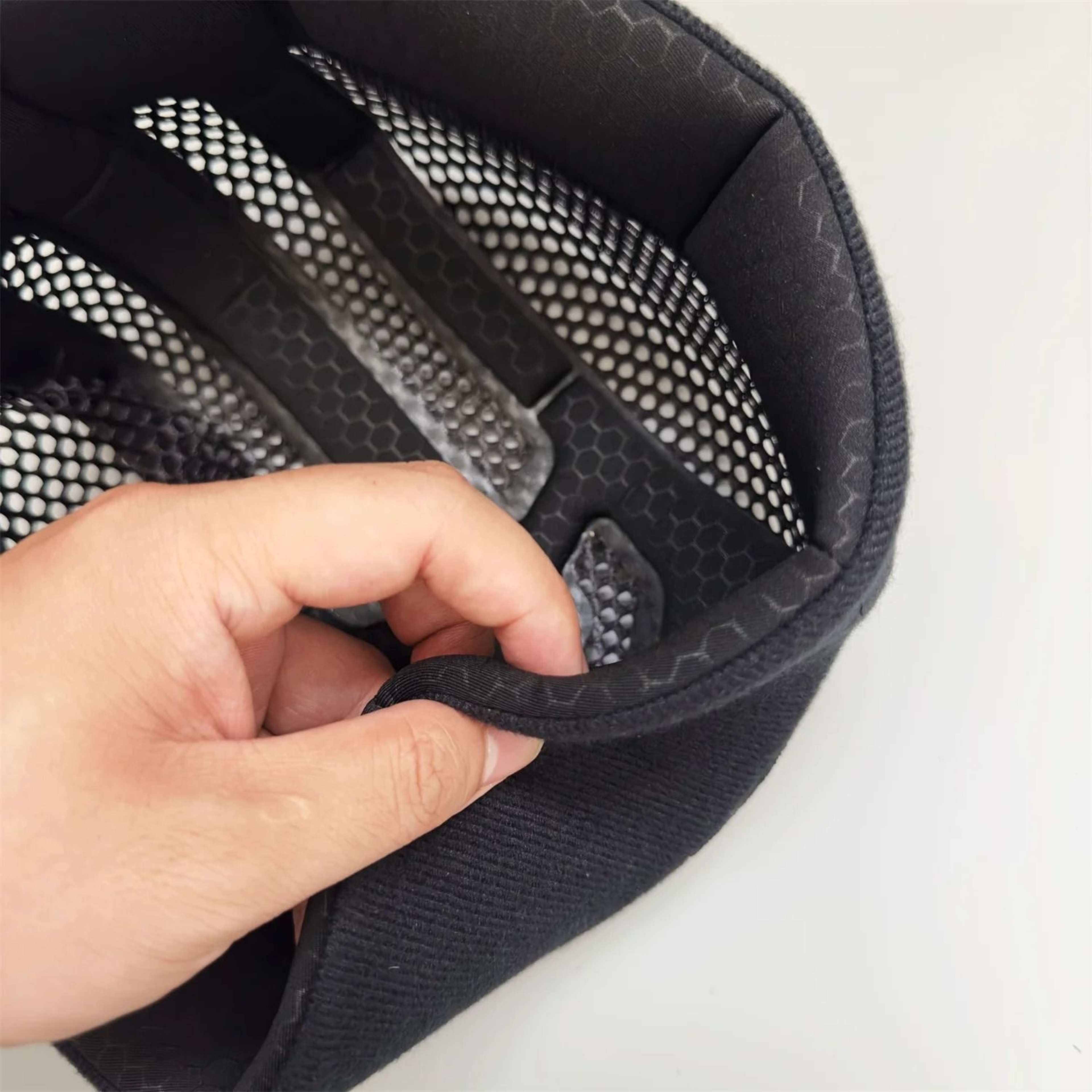 Removable HalfHelmet Fabric Lining  Washable Bicycle Cushion Pad 6