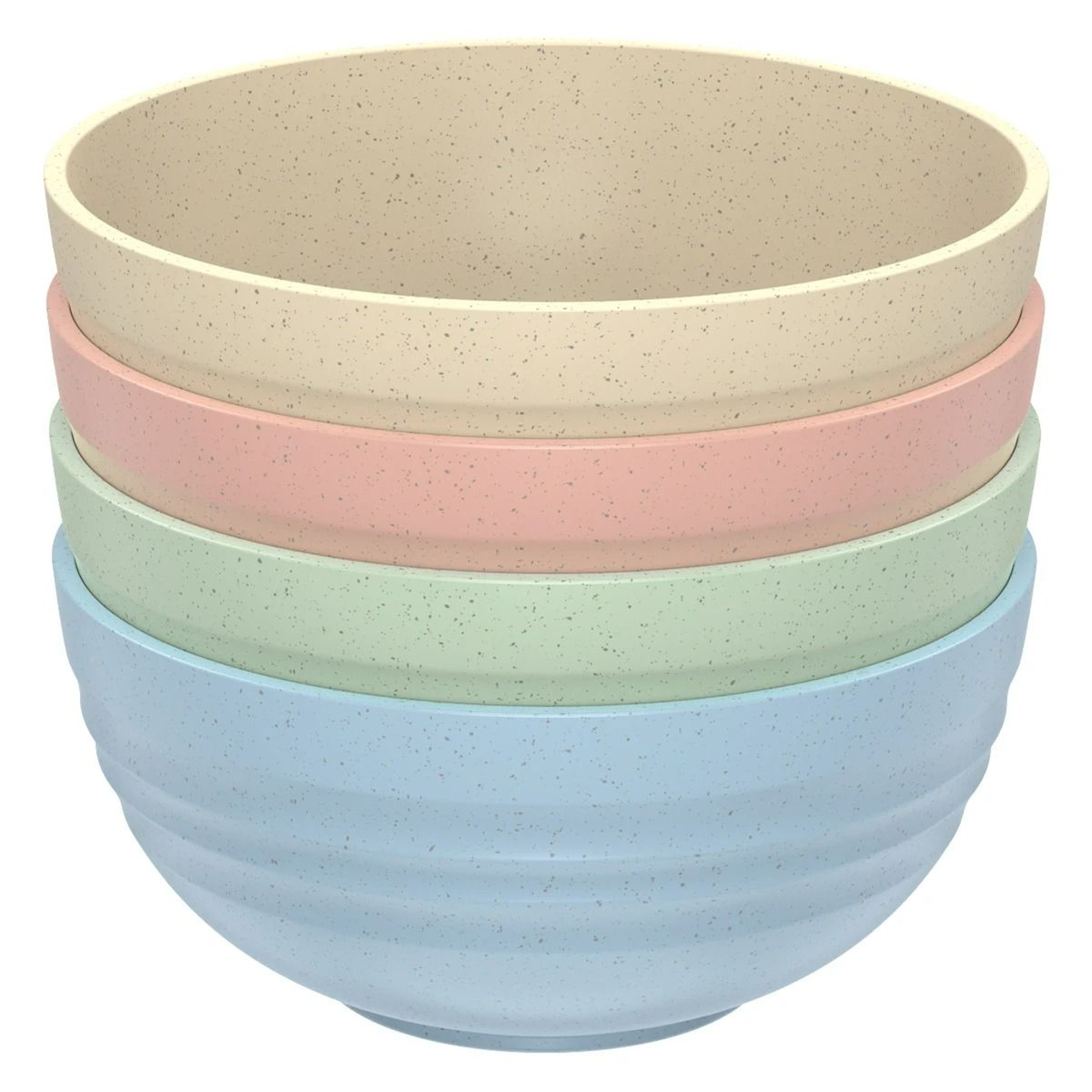 4Piece Unbreakable Cereal Bowl Set  Durable Microwave  Dishwasher Safe Bowls 6