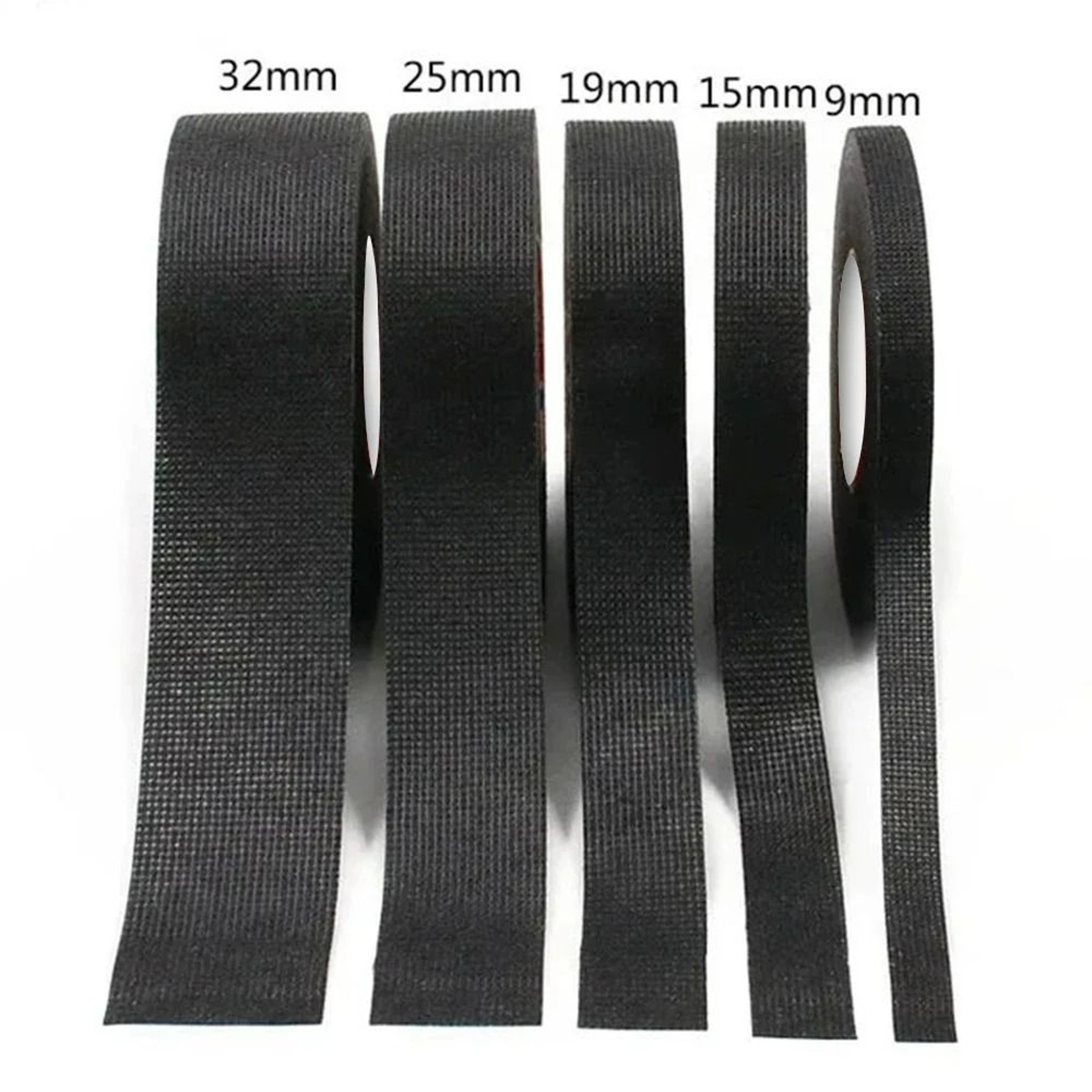 HighAdhesion HeatResistant Automotive Fabric Wire Harness Tape 33 Ft Roll 5