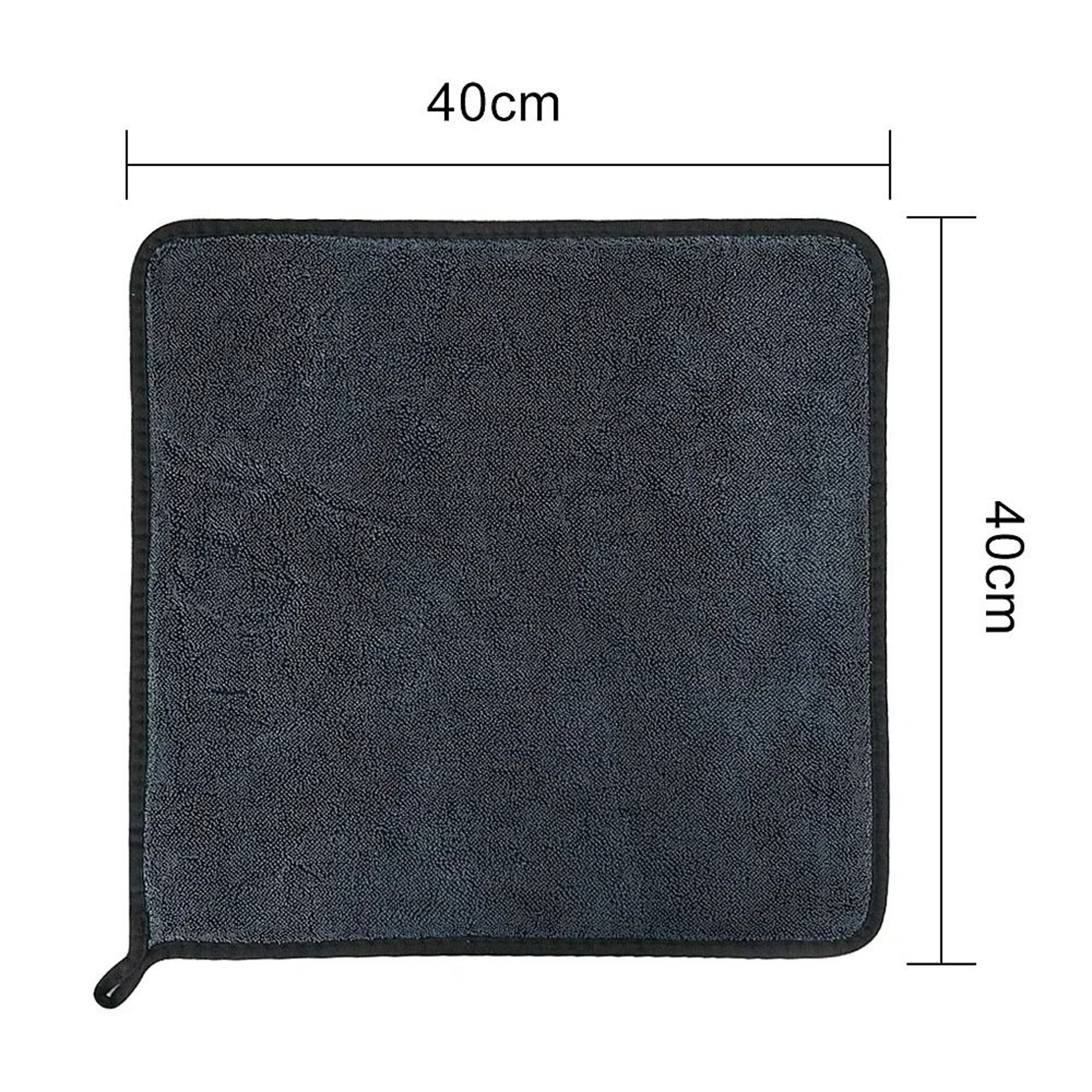800GSM DoubleSided Plush Car Detailing Towel 6