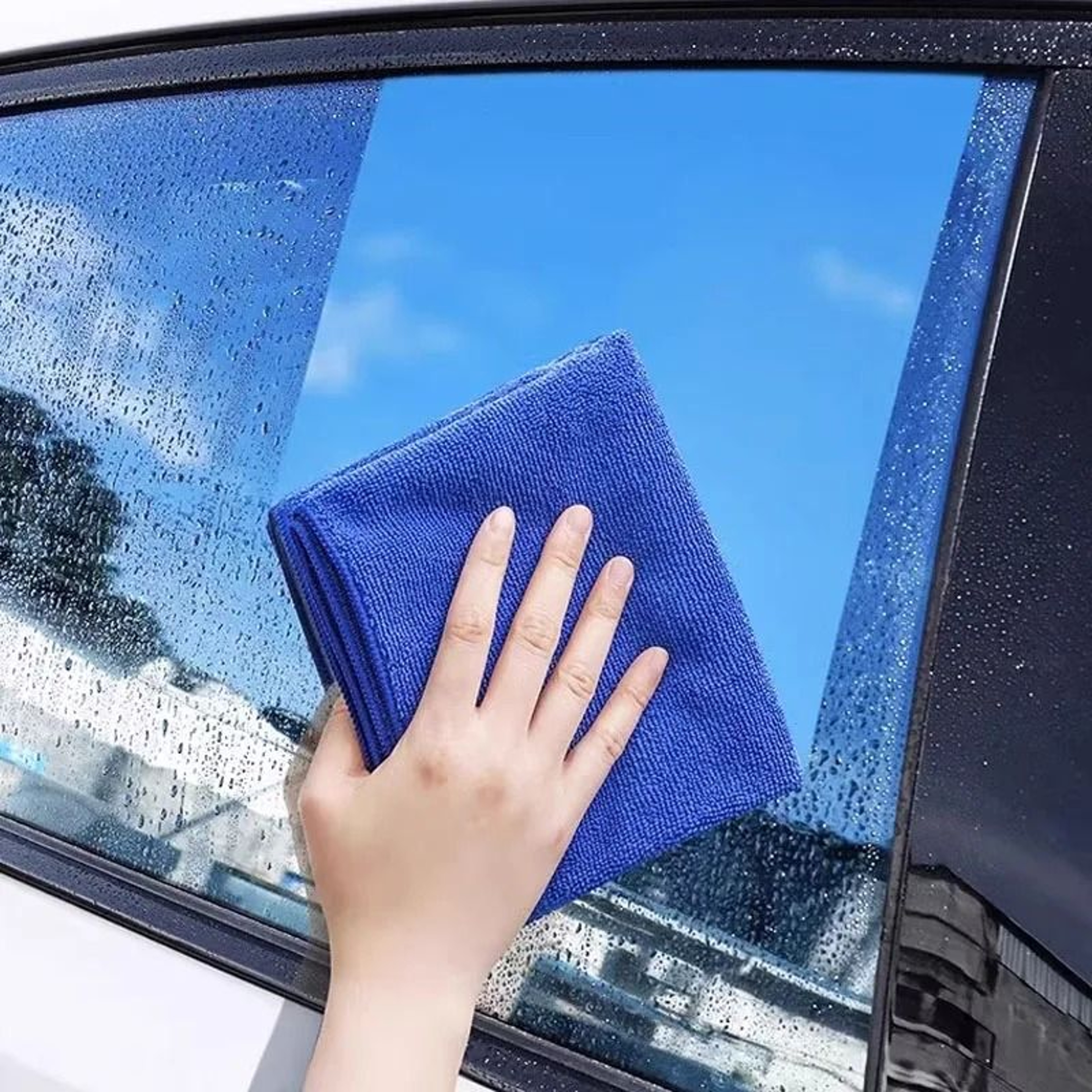 MultiSurface Microfiber Car Wash And Home Cleaning Towels 100 Piece Bulk Pack 1