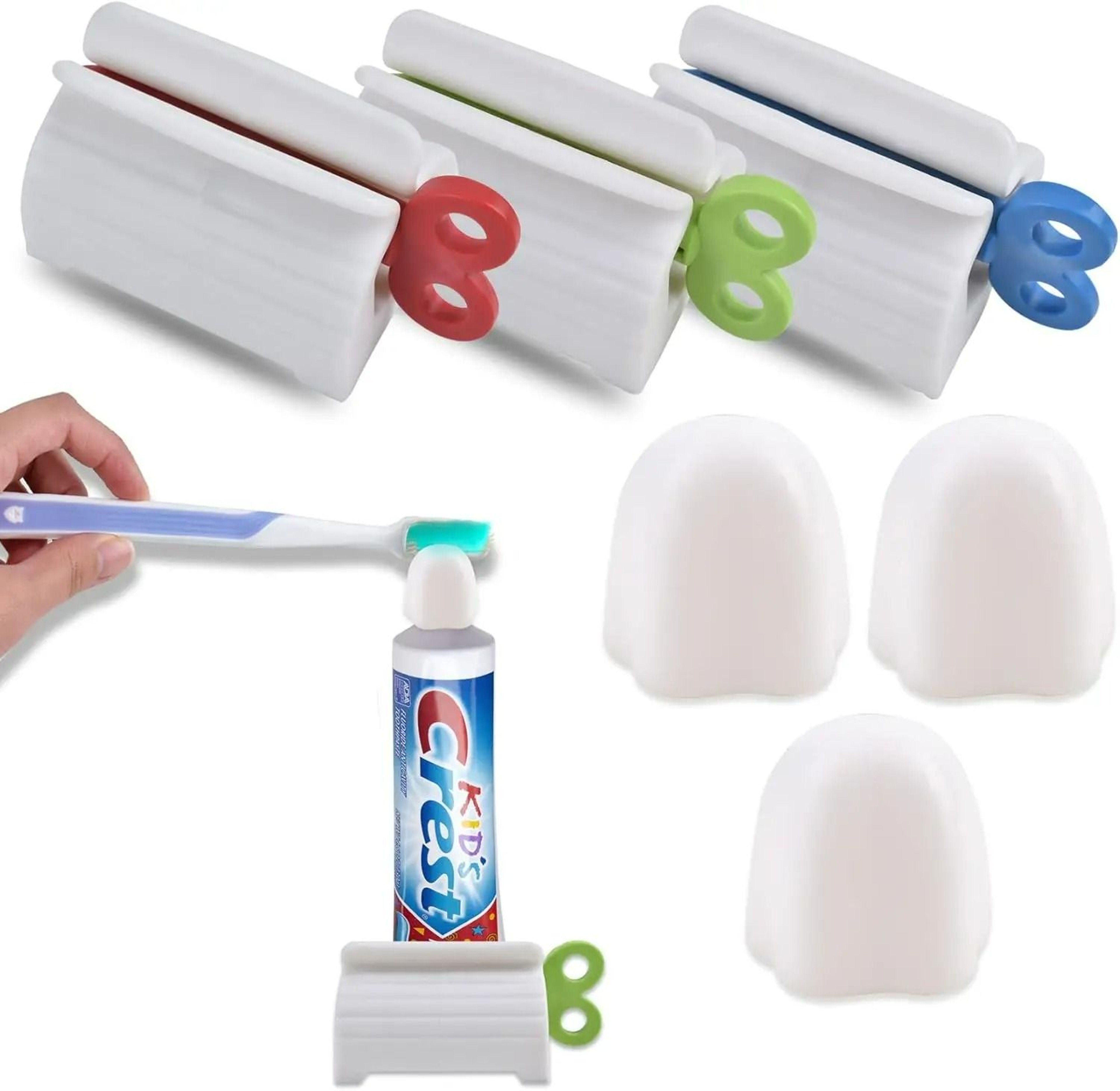 Premium Manual Rolling Toothpaste And Tube Squeezer Stand 1Piece 1