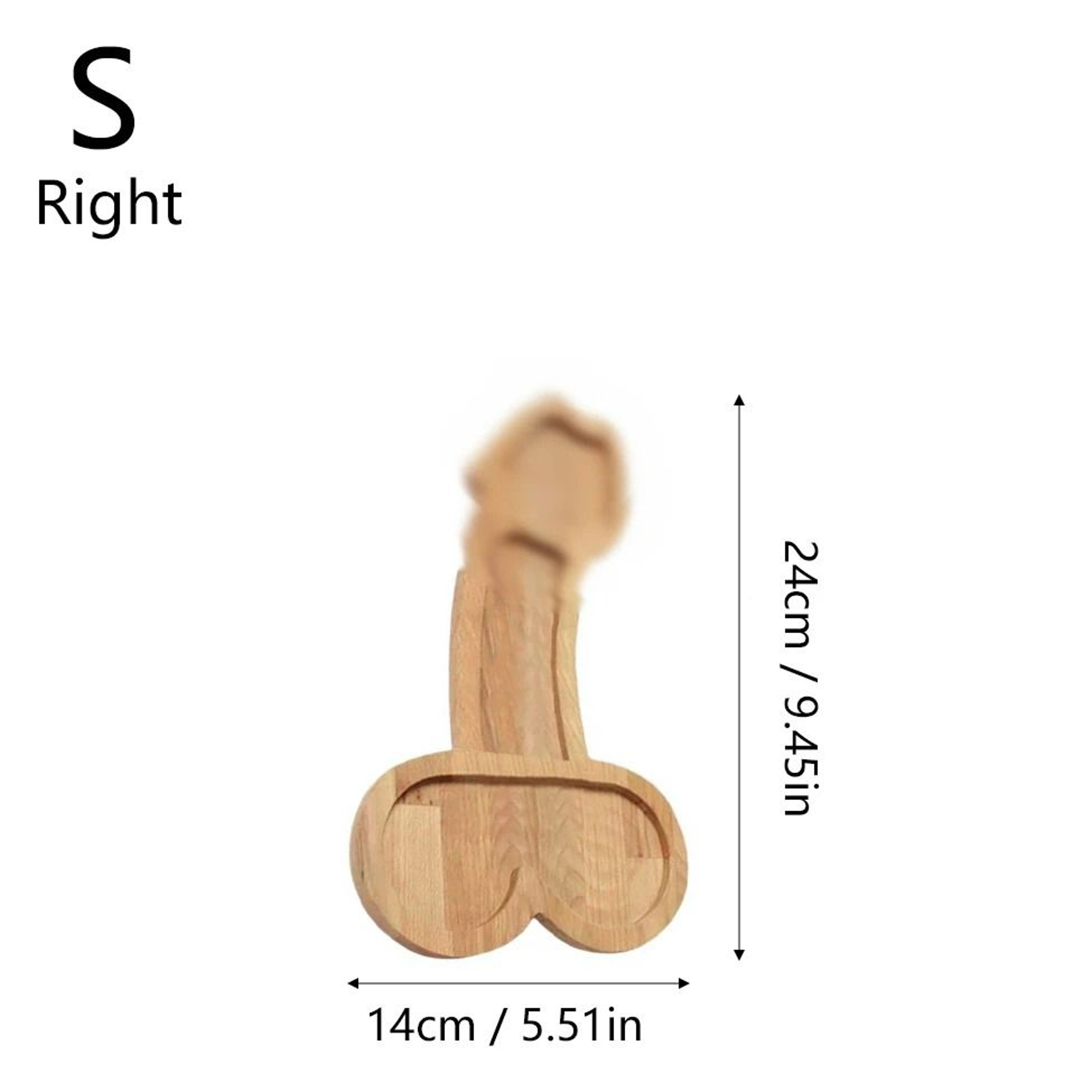 Premium Wooden Funny Aperture Party Platter  BBQ Snack Dish 6