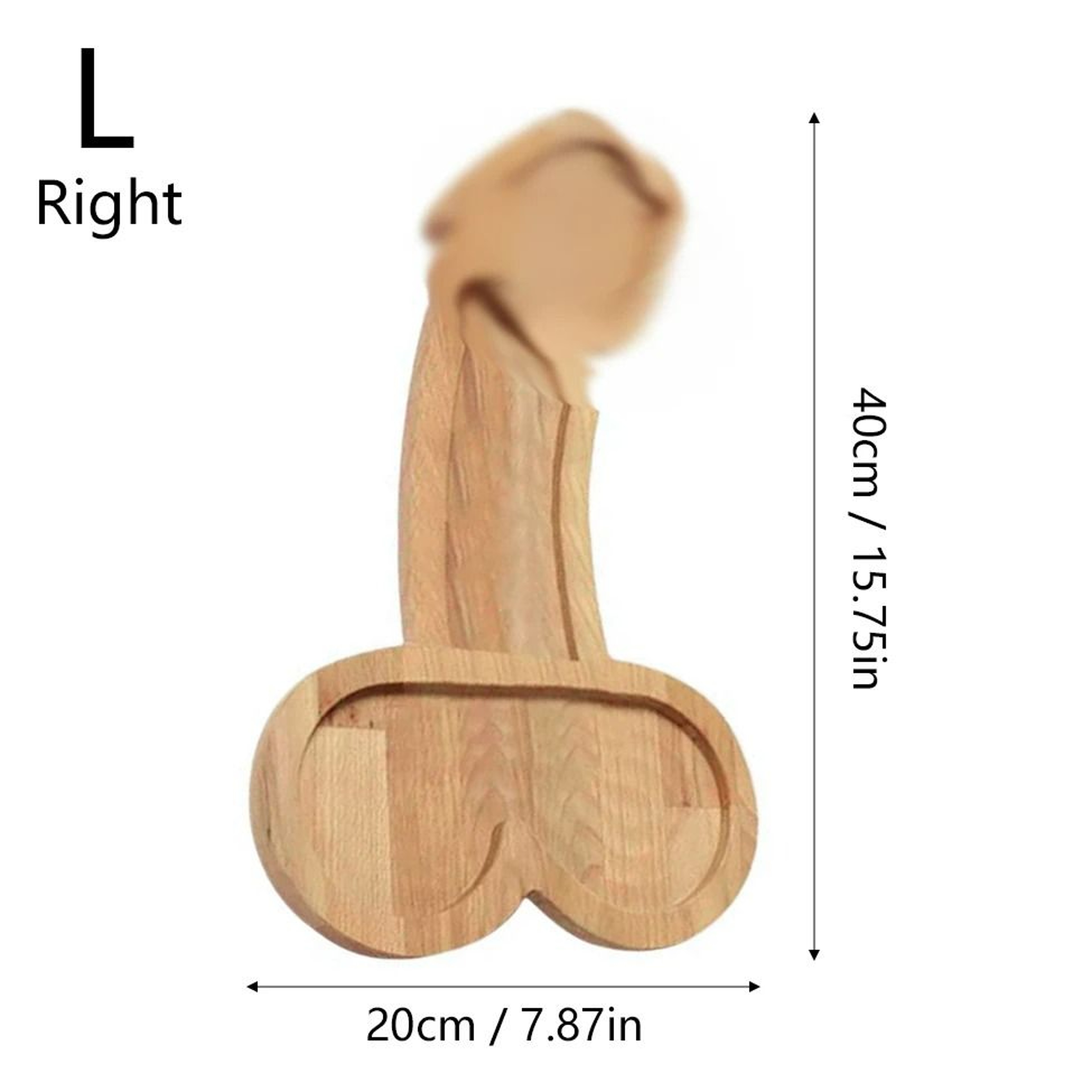 Premium Wooden Funny Aperture Party Platter  BBQ Snack Dish 7