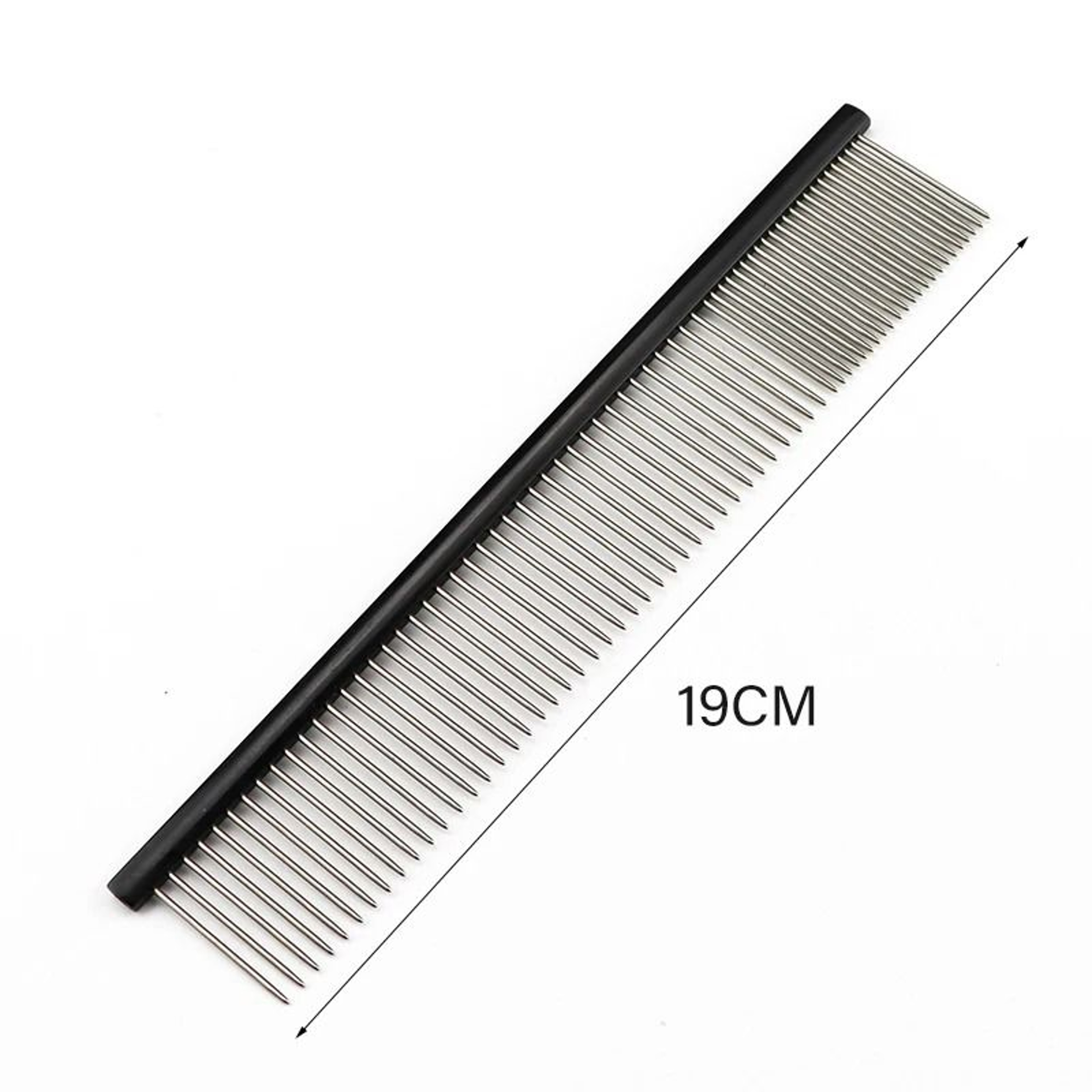 Light Aluminum DualAction Pet Grooming Comb 9