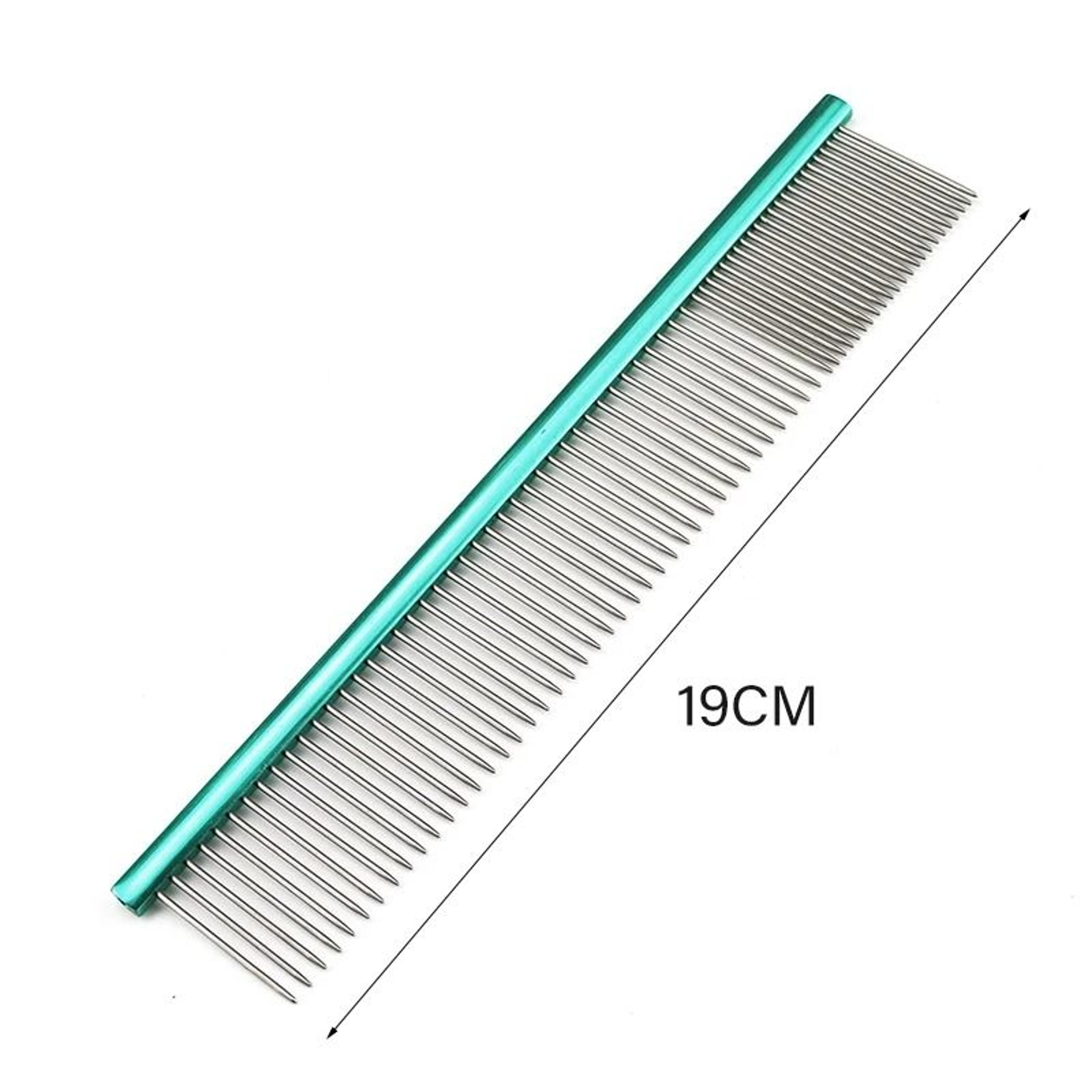 Light Aluminum DualAction Pet Grooming Comb 13