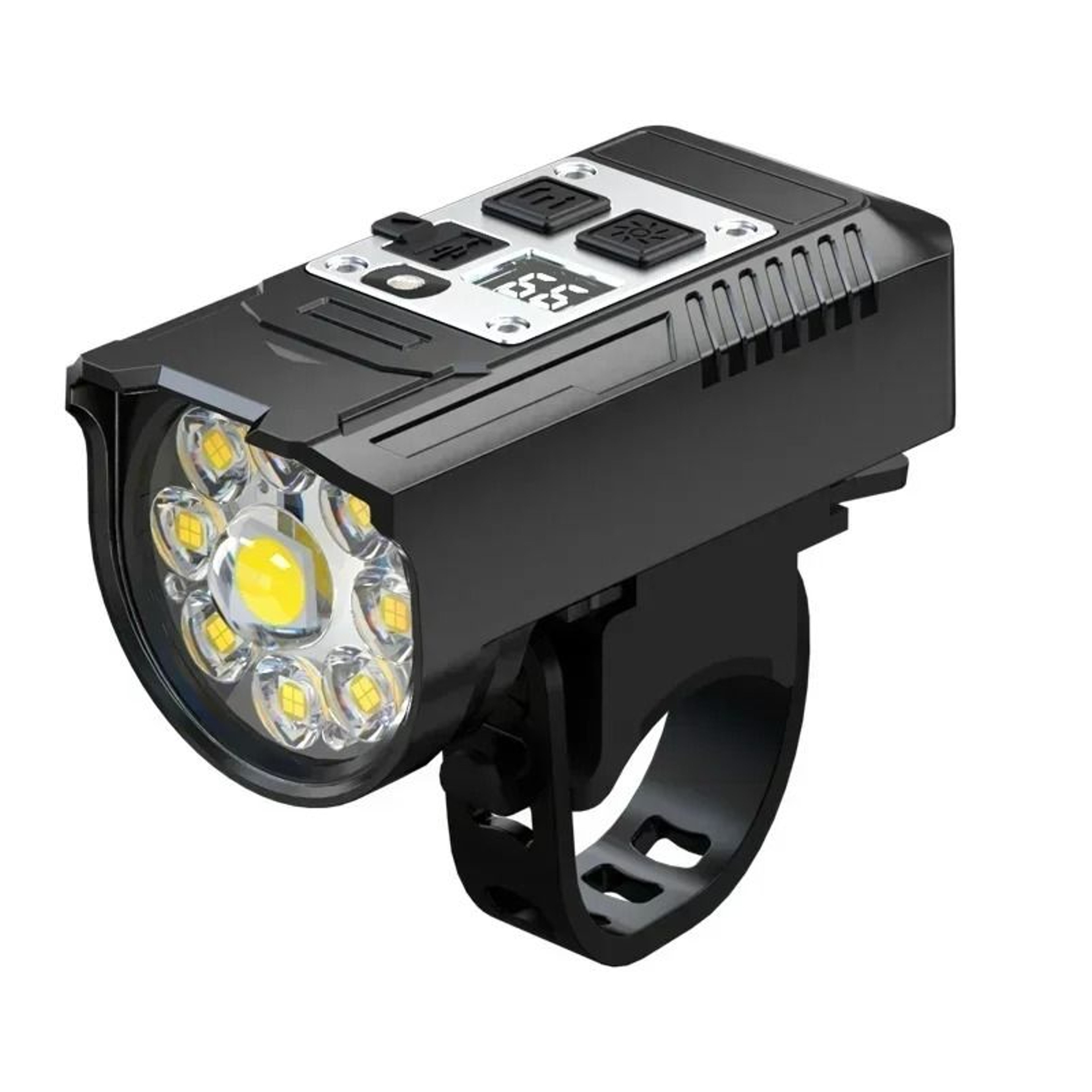 HighIntensity Rechargeable Cycling Light Set 7