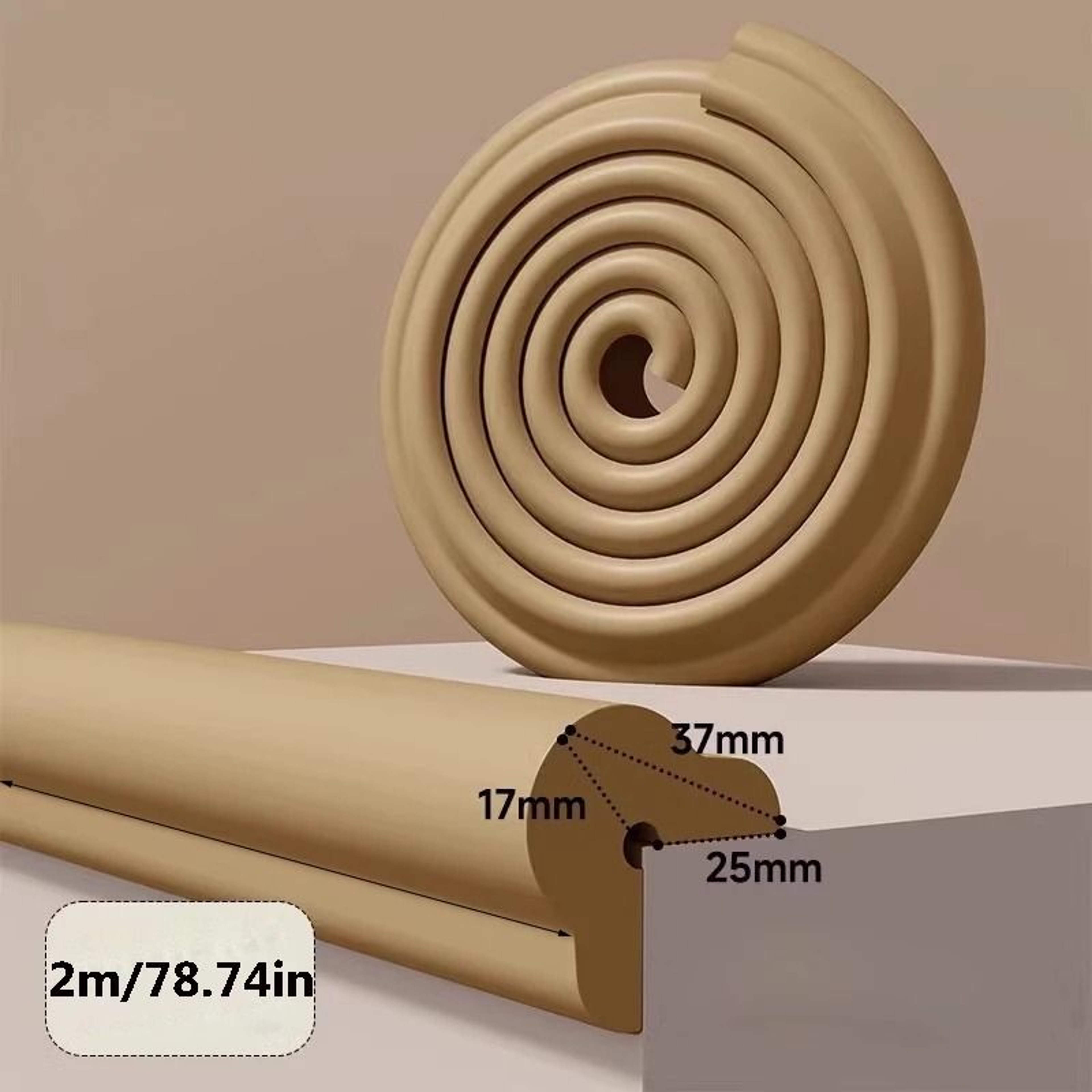 HighDensity Edge  Corner Protective Bumper Strip 11