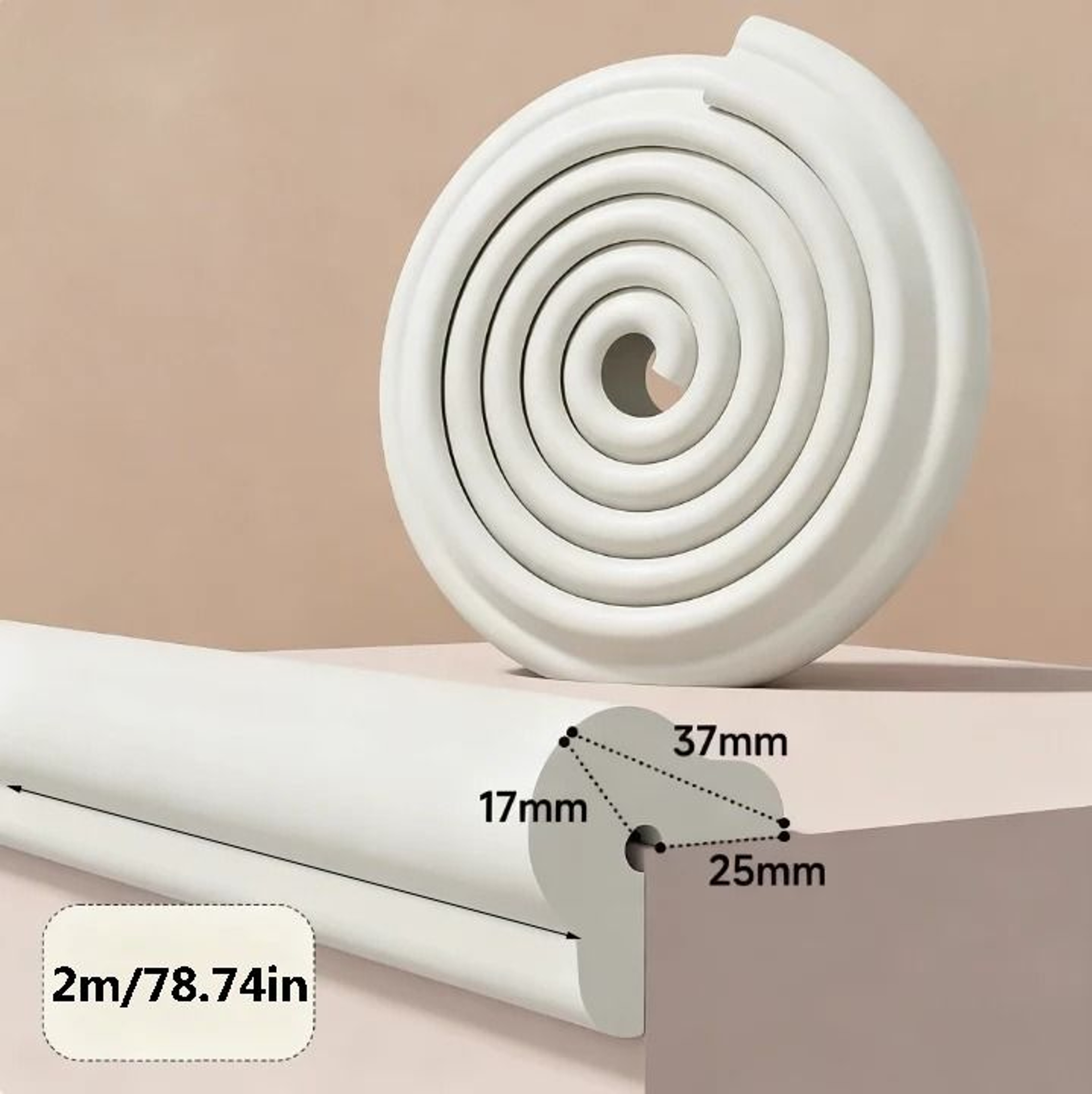 HighDensity Edge  Corner Protective Bumper Strip 8
