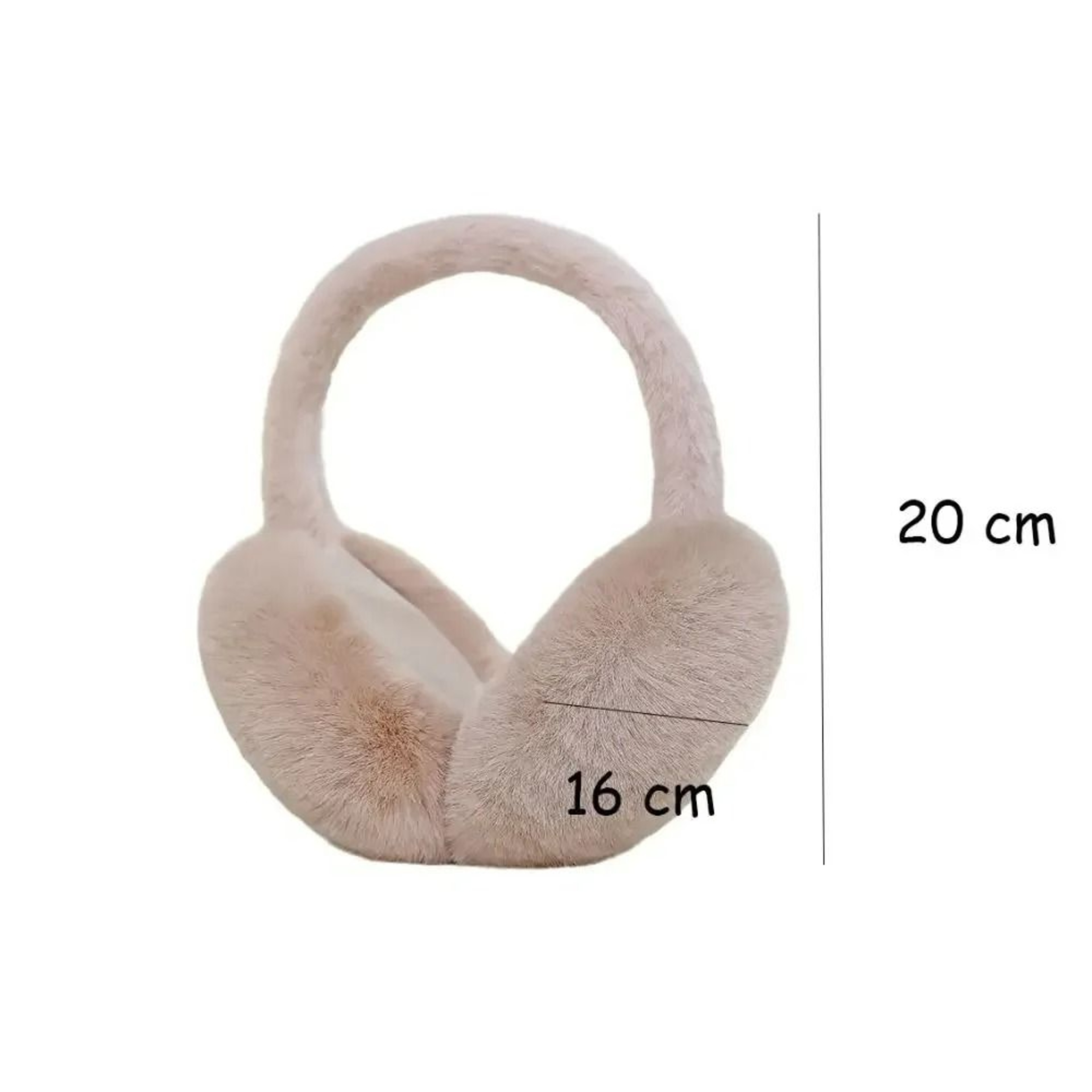 Solid Color Foldable Winter Earmuffs 2