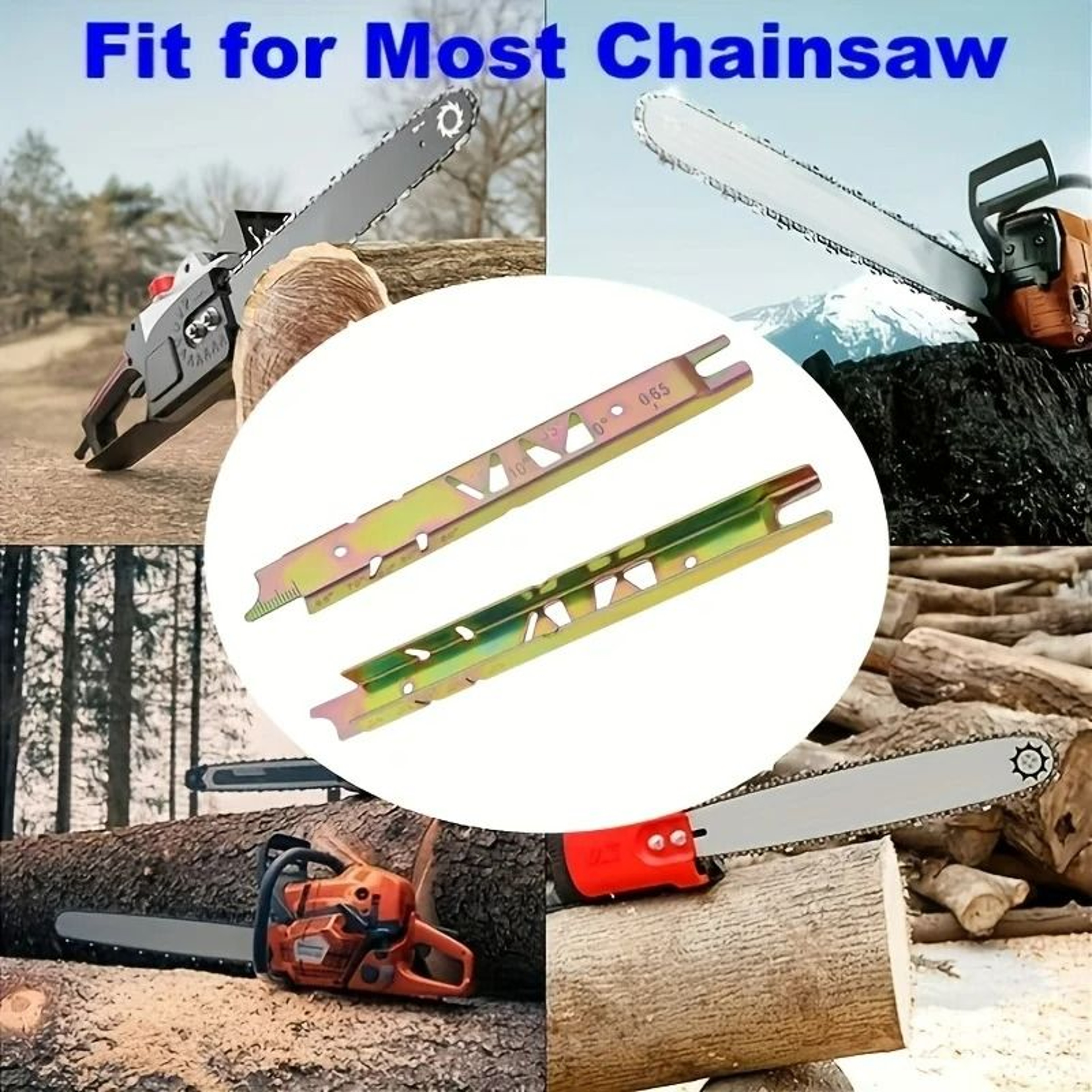 Chainsaw Depth Gauge  Flat File Maintenance Set 2
