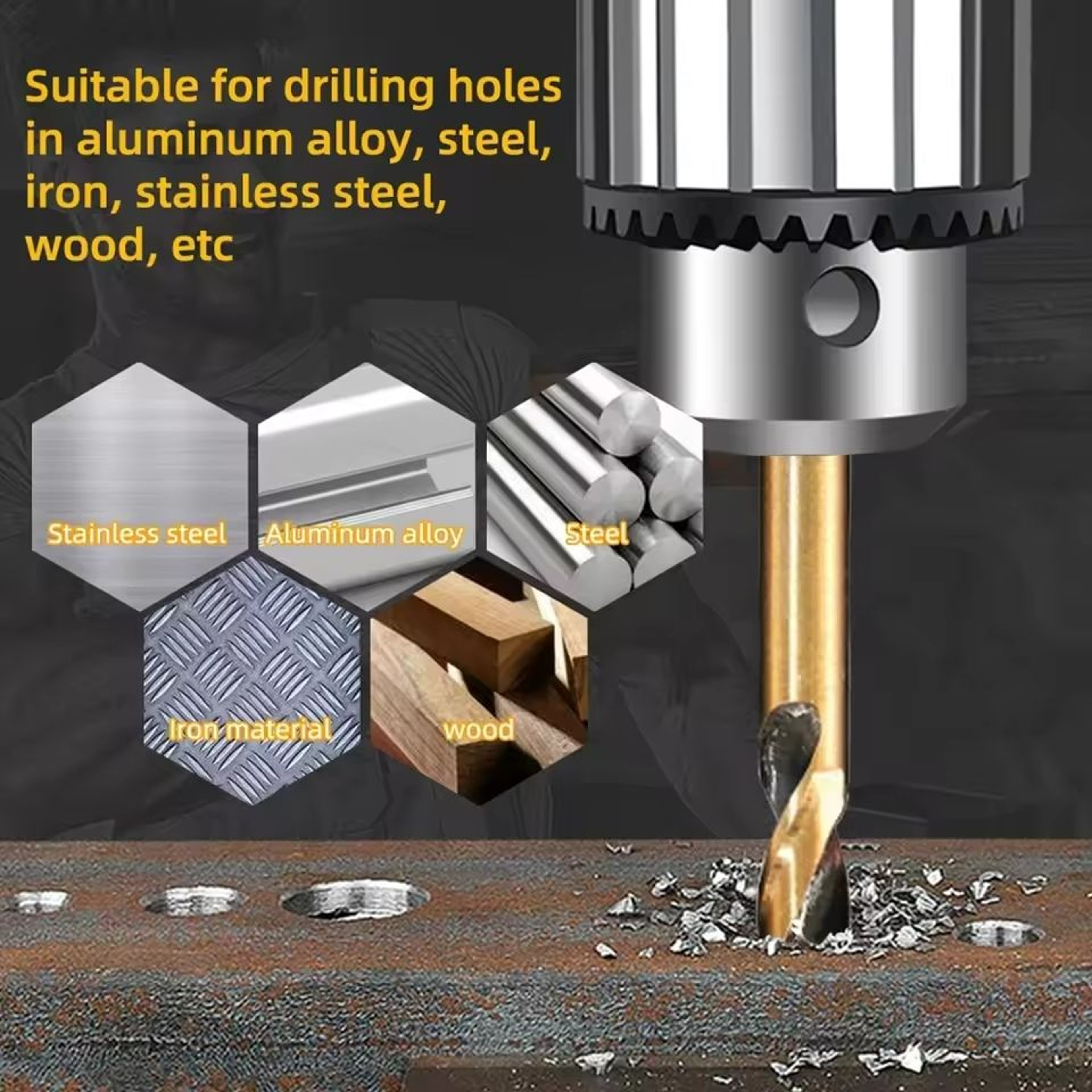 HSS DoubleHeaded Twist Drill Bit Set 6Piece Pack 5