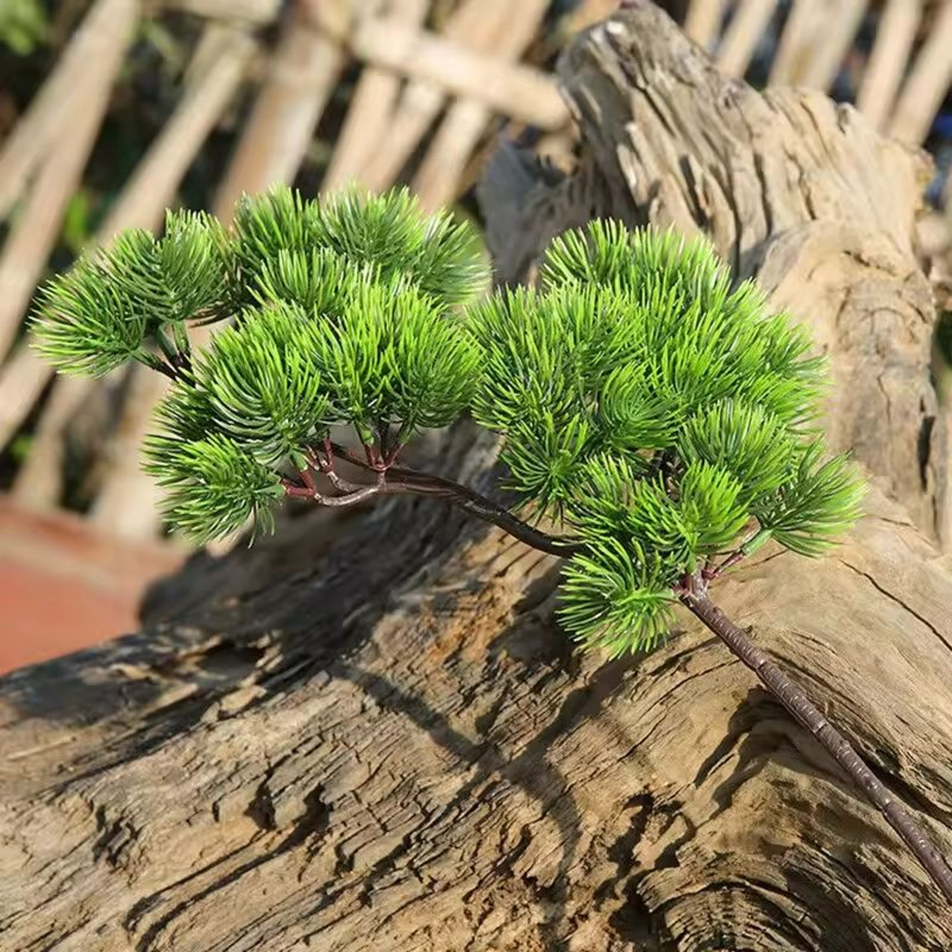 16 In Artificial Pine Branch Foliage Greenery 5