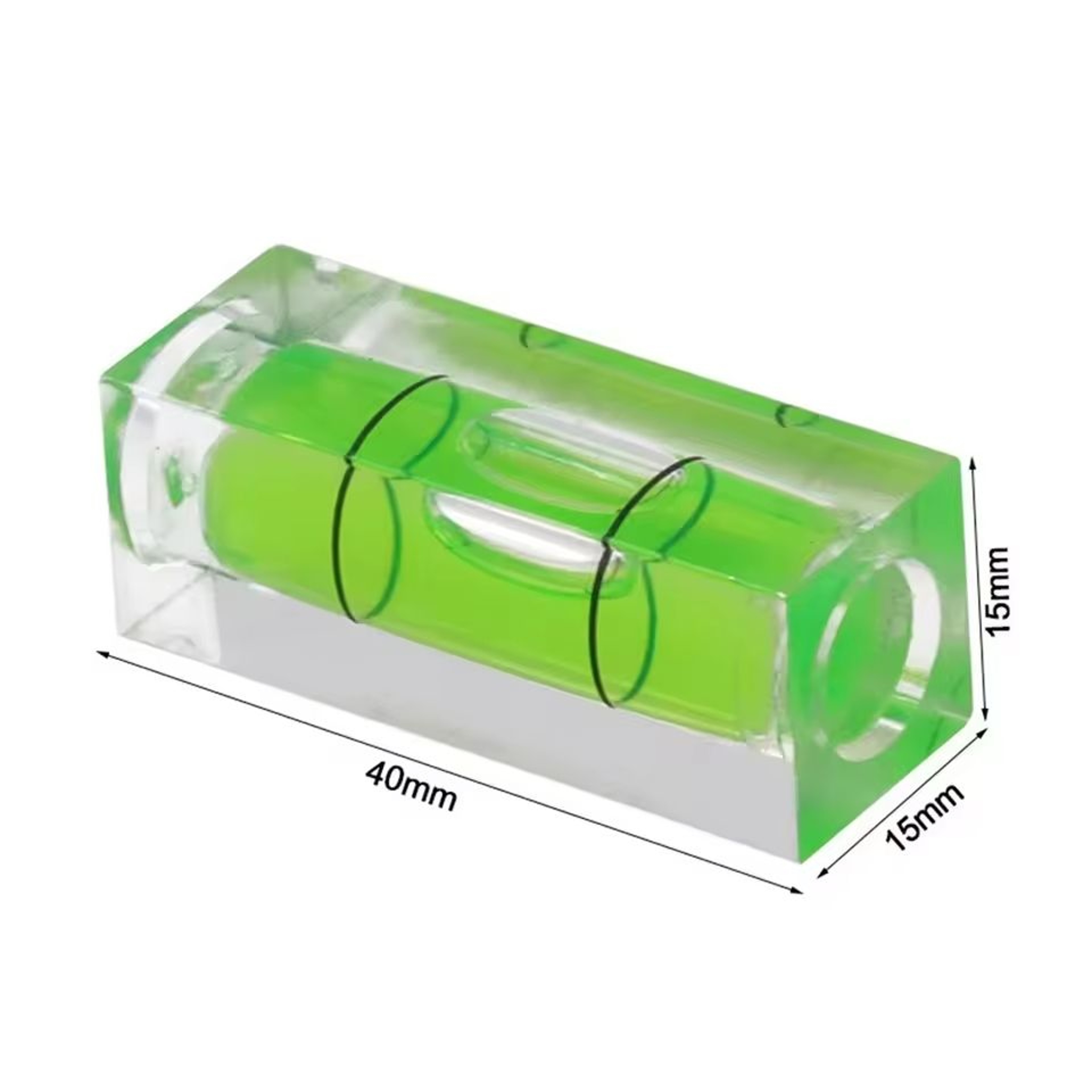 HighPrecision Mini Square Bubble Level 5Piece Pack 0