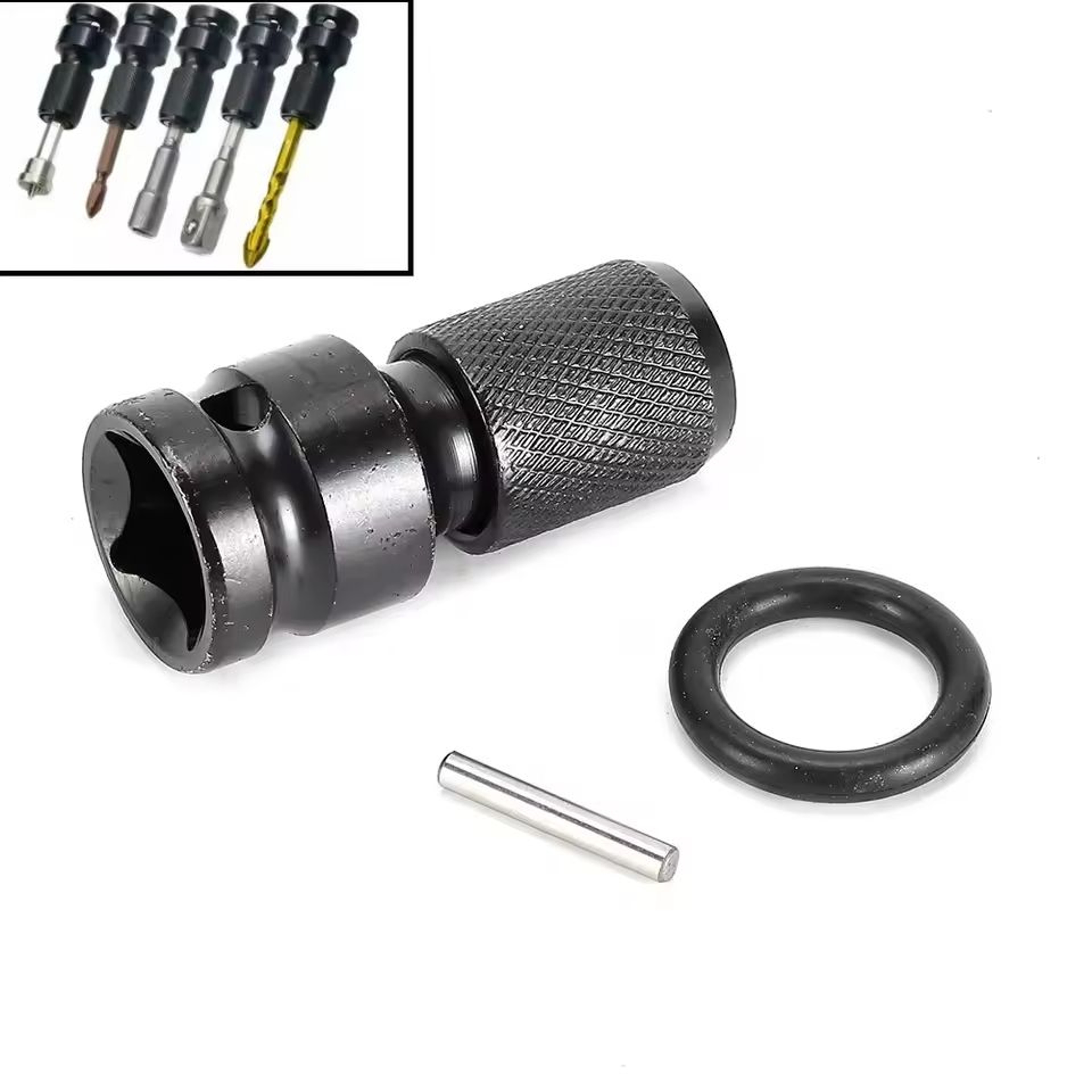 12 In Drive To 14 In Hex Impact Chuck Converter 5
