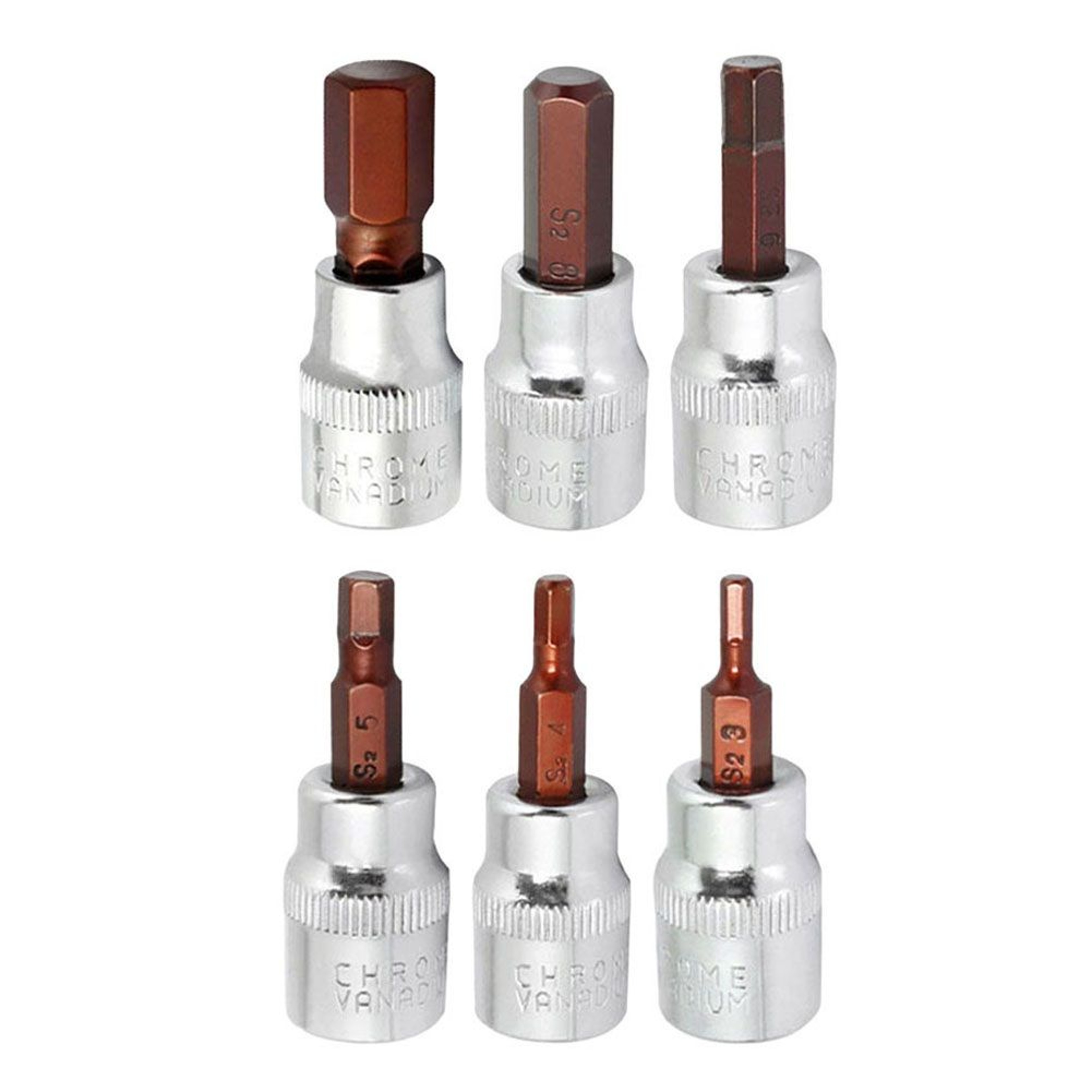 38inch Square Drive Metric Hex Bit Socket 3