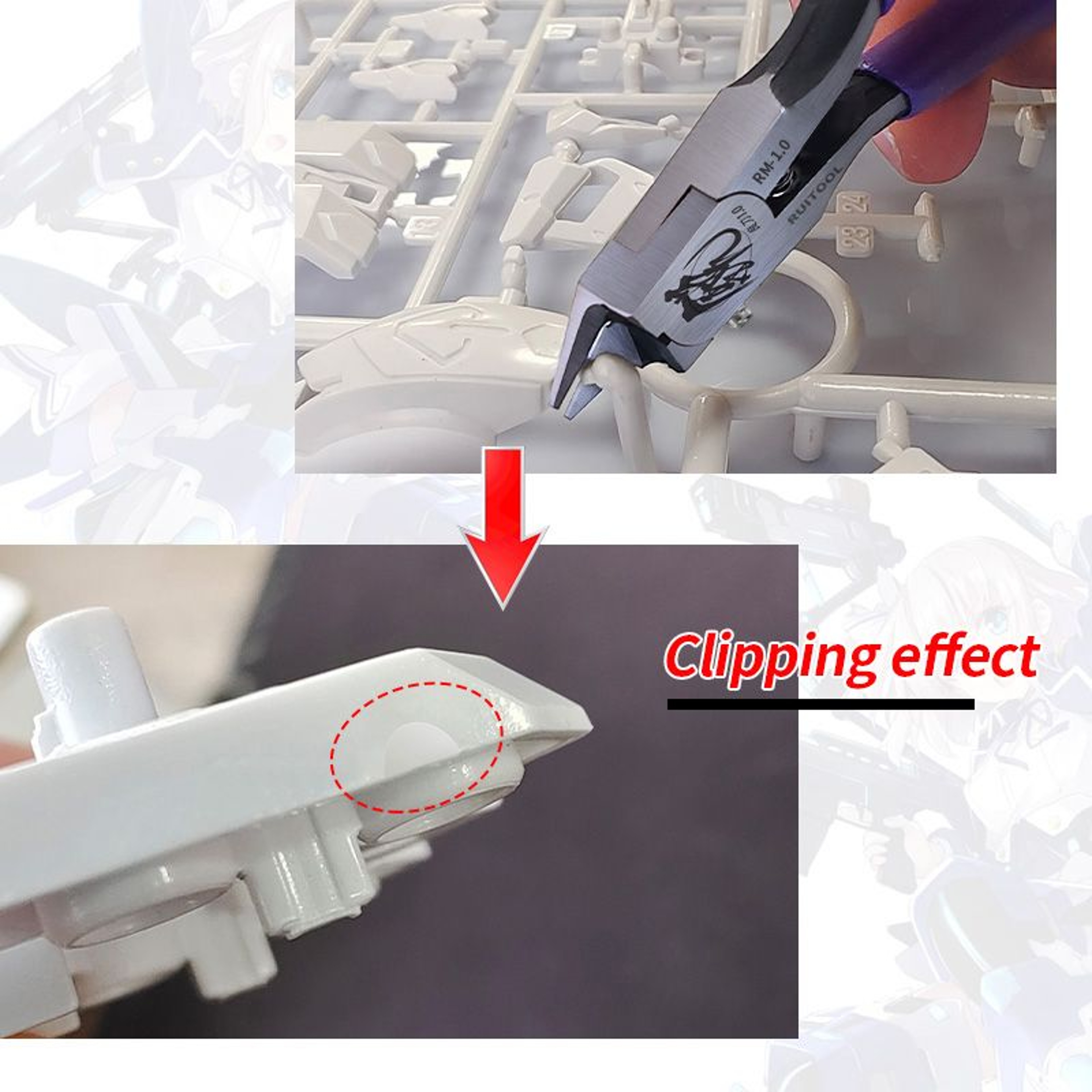 47Inch UltraThin SingleEdged Hobby Model Nipper 4