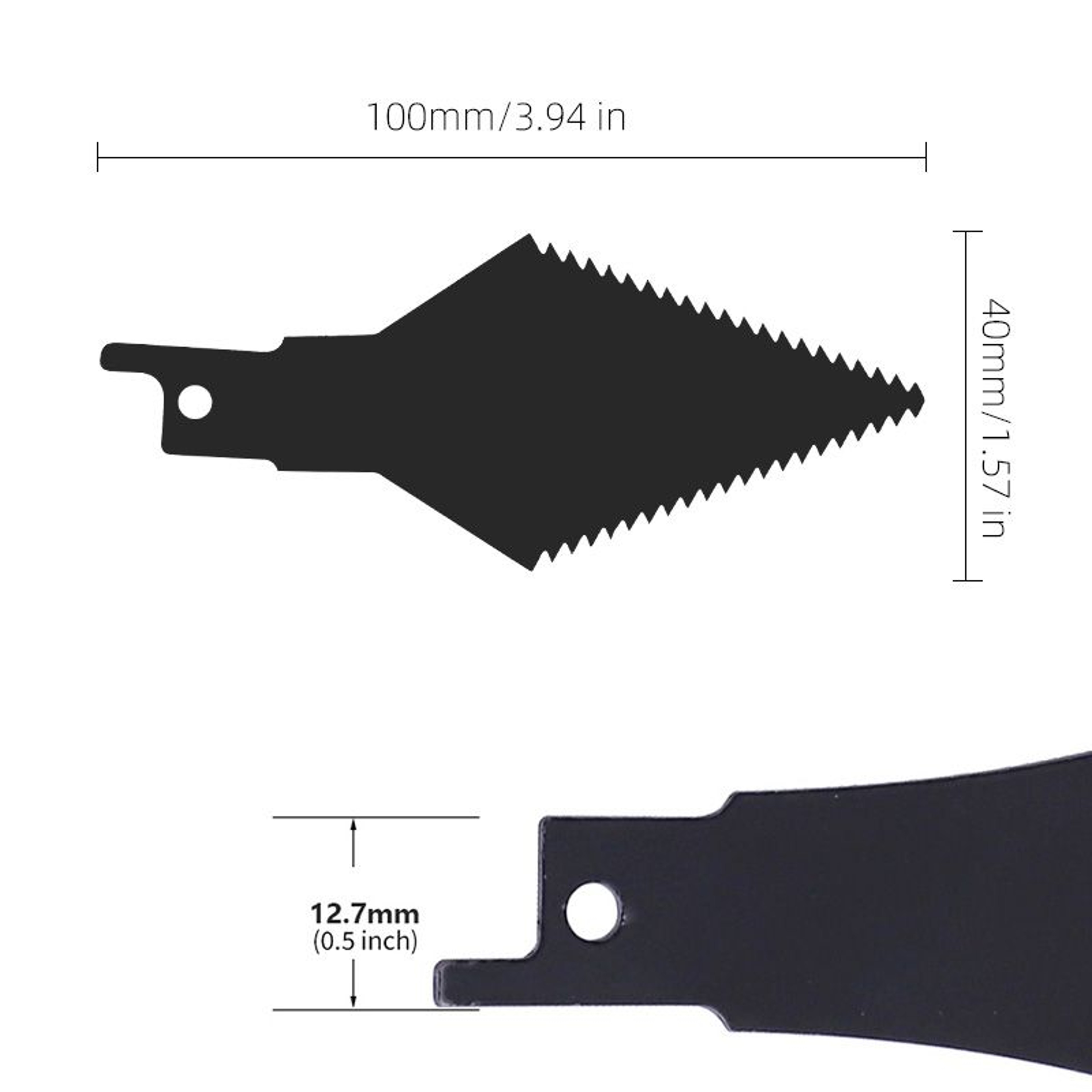 3Piece Reciprocating Saw Grout Remover Blades 1