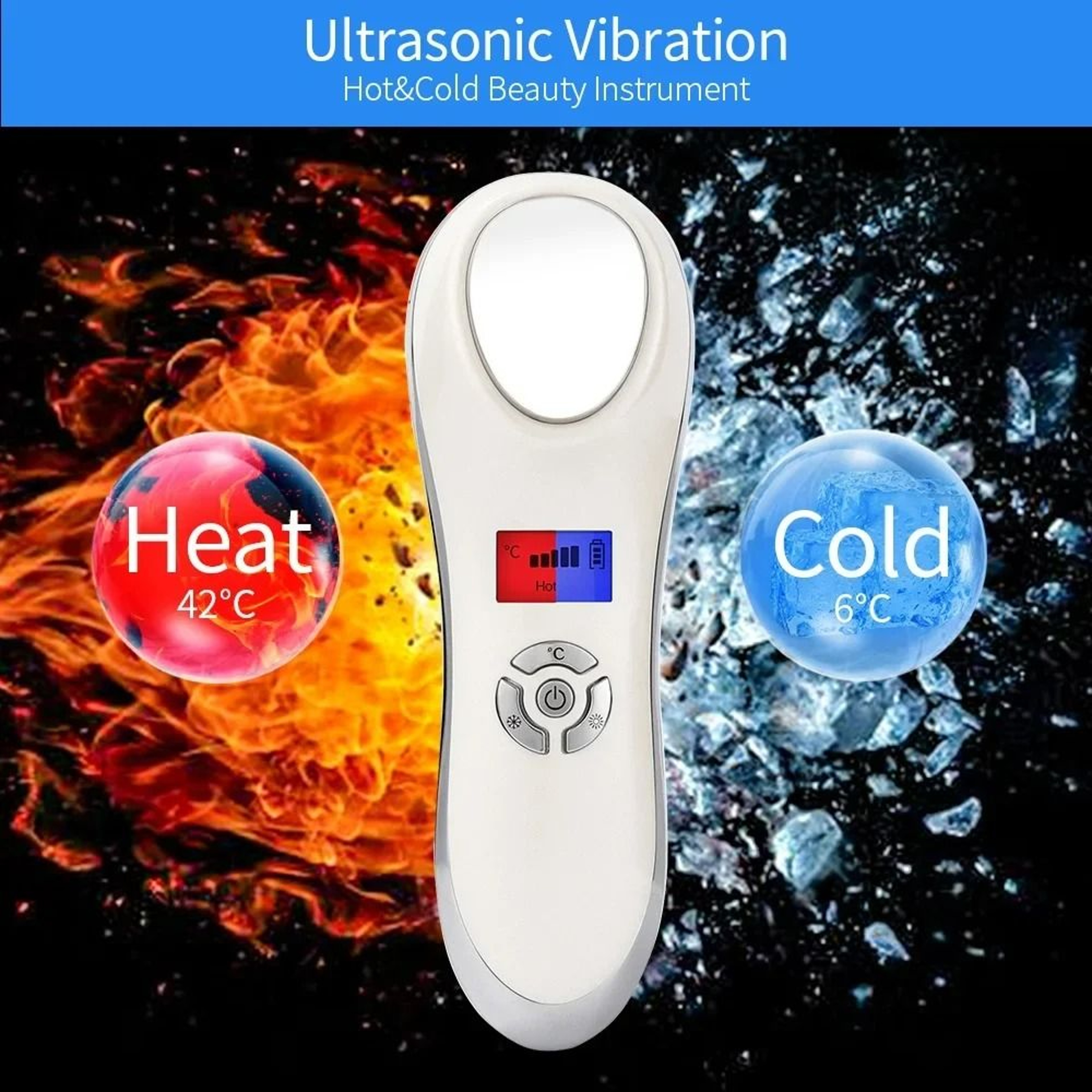 Hot And Cold Facial Rejuvenation Massager 4