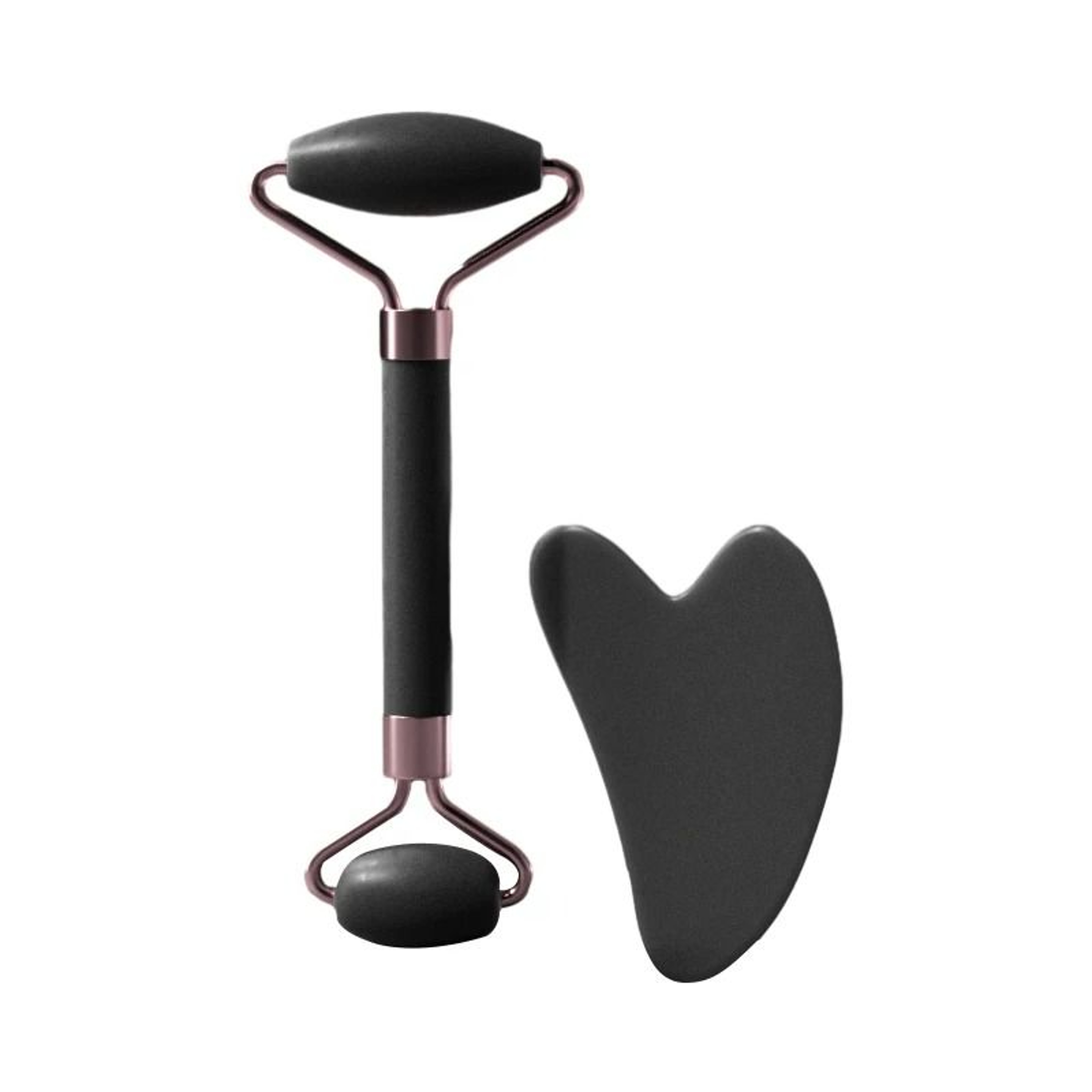 Resin Facial Massage Roller  Gua Sha Scraping Board Set 6
