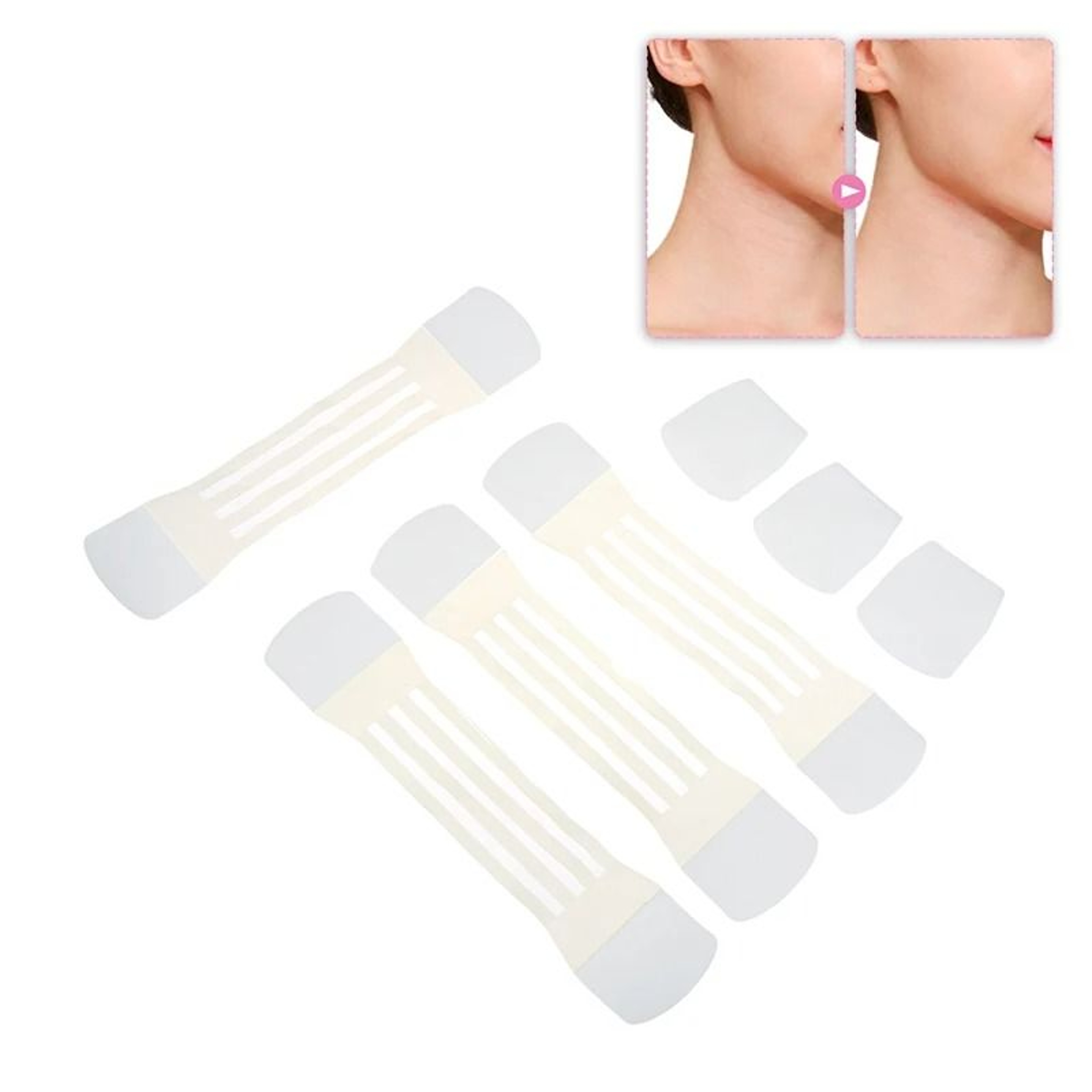 Invisible Neck  Face Lifting Bandage Kit 4