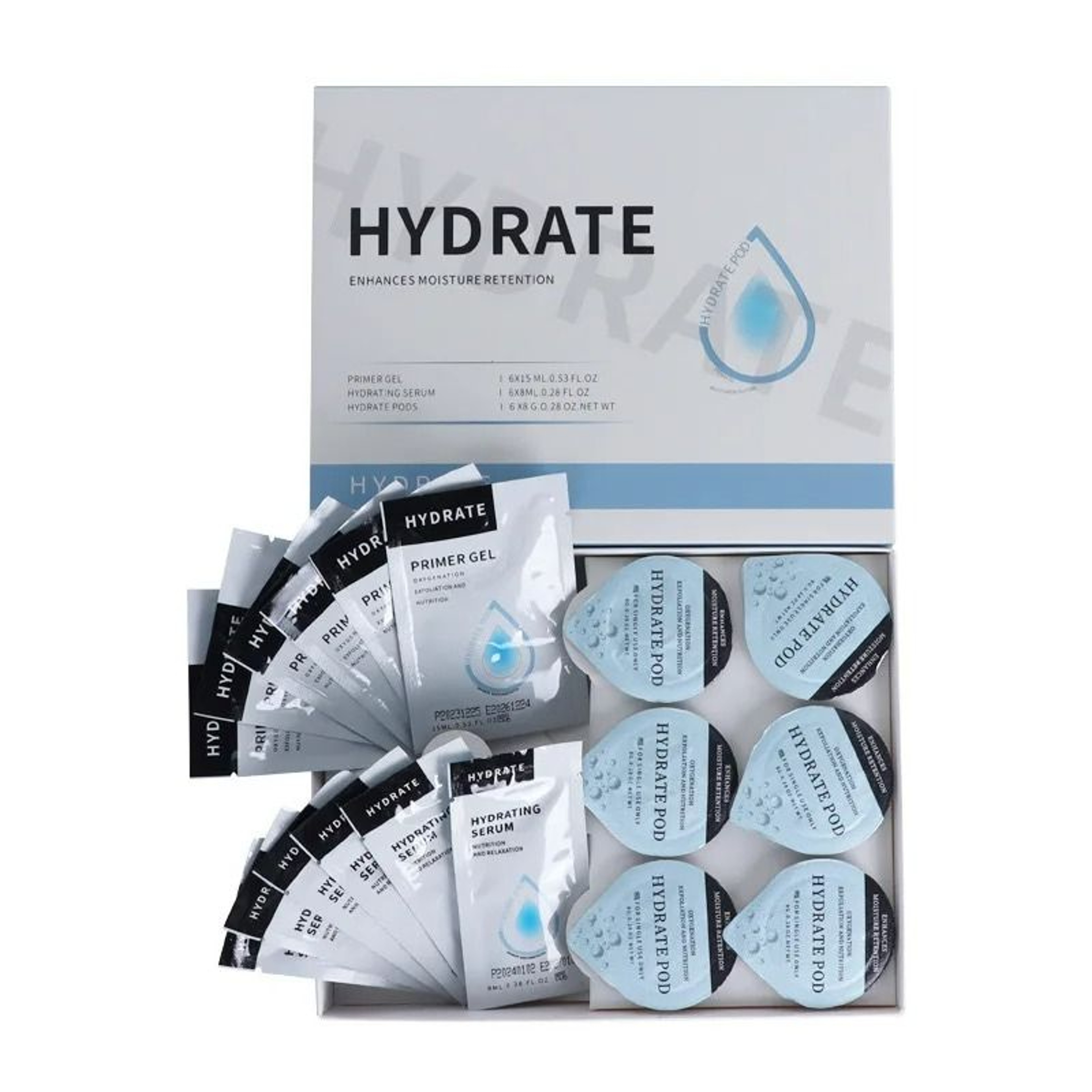 Carbon Dioxide Oxypod  Facial Treatment Gel Sets 10