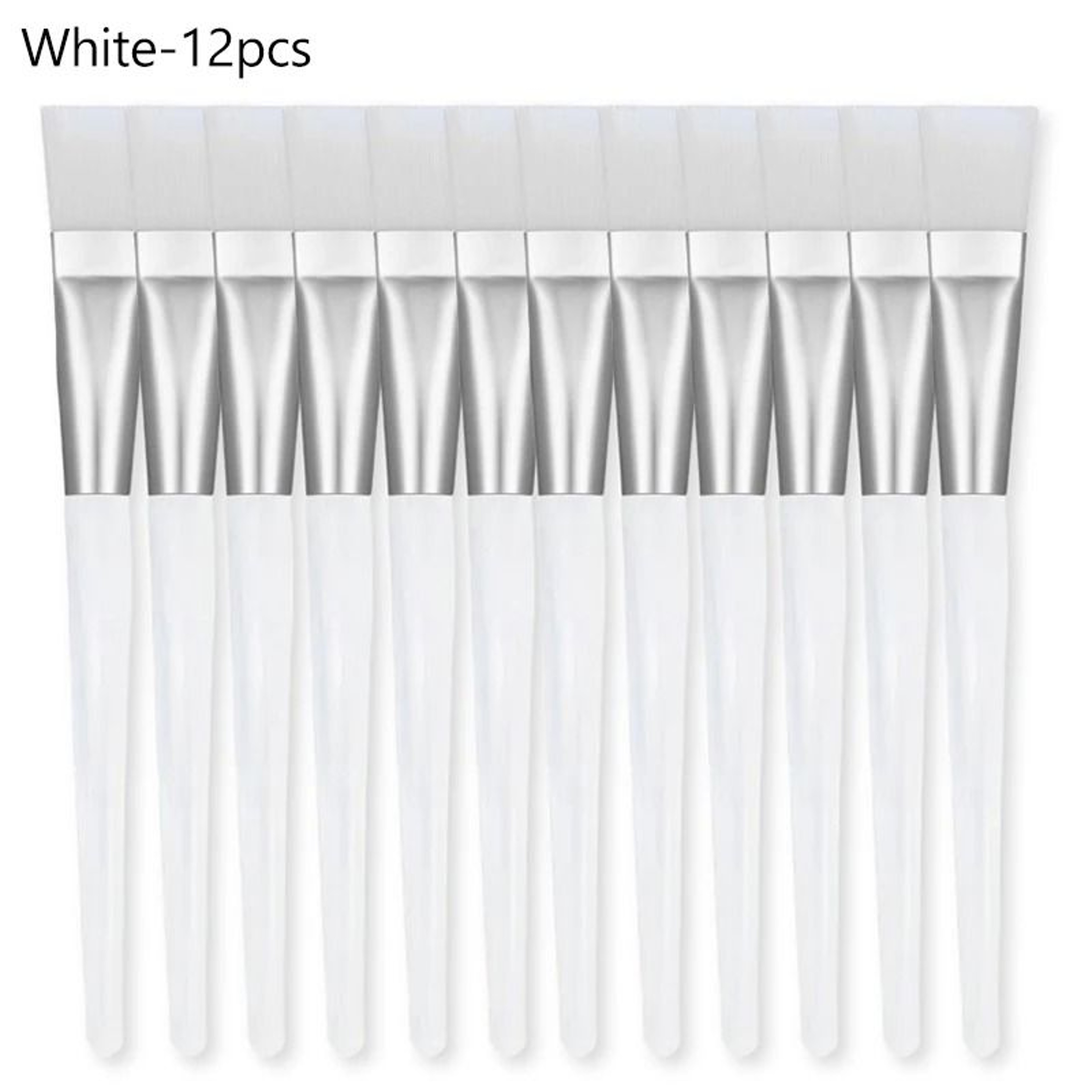 12Piece Professional Crystal Rod Facial Mask Brush Set 7