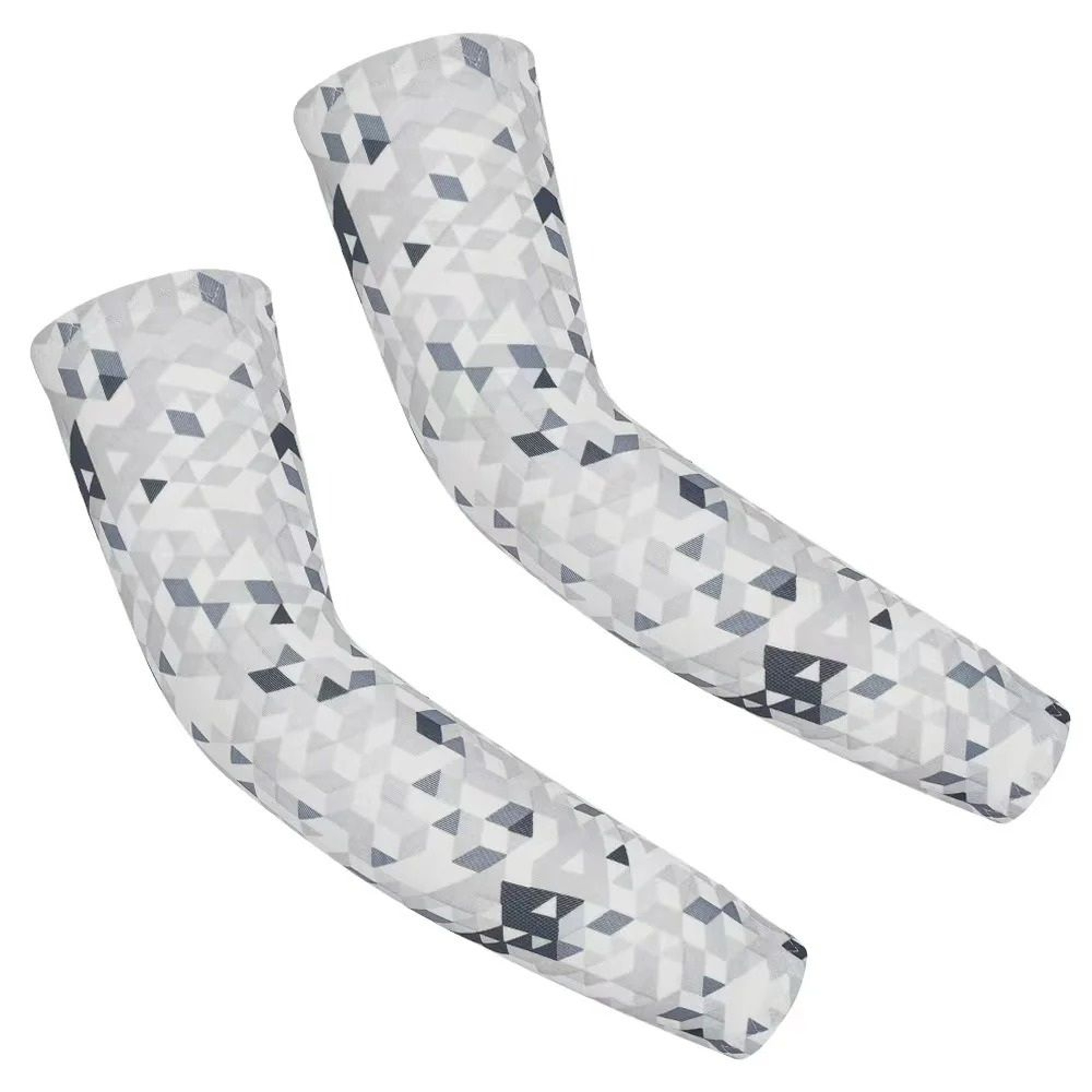1 Pair Kids Cooling Ice Silk UV Protection Arm Sleeves Boys  Girls 28