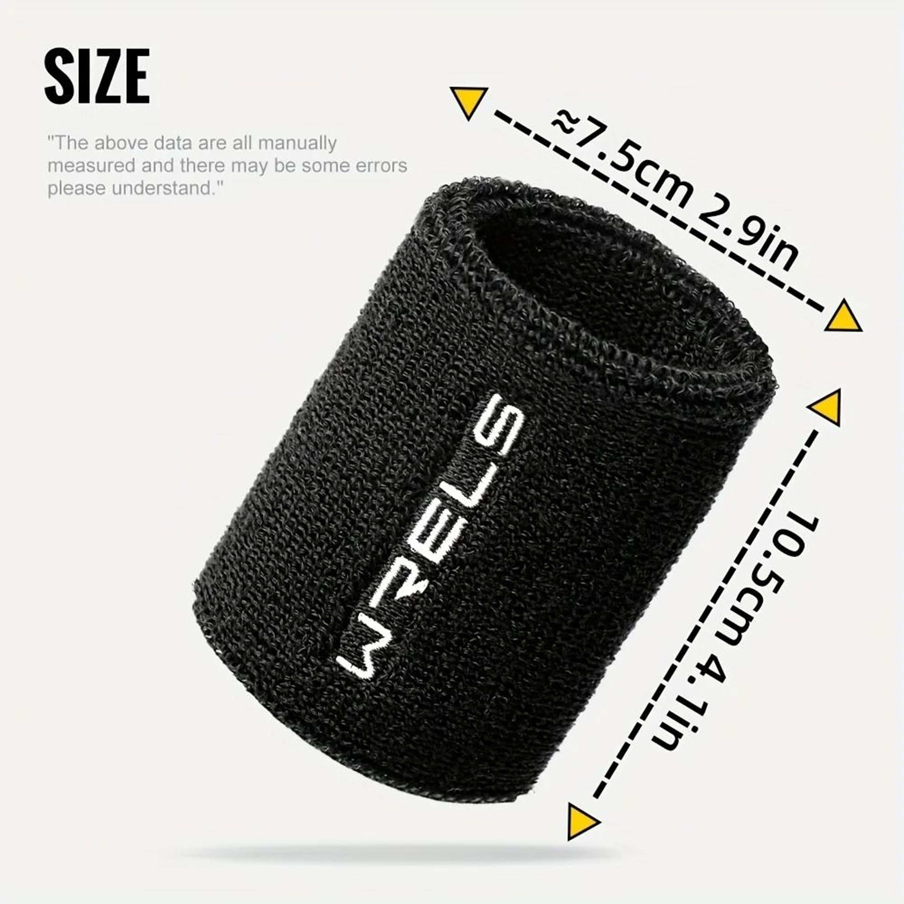 HighAbsorbency Athletic Wristbands And Elastic Workout Sweatbands 2