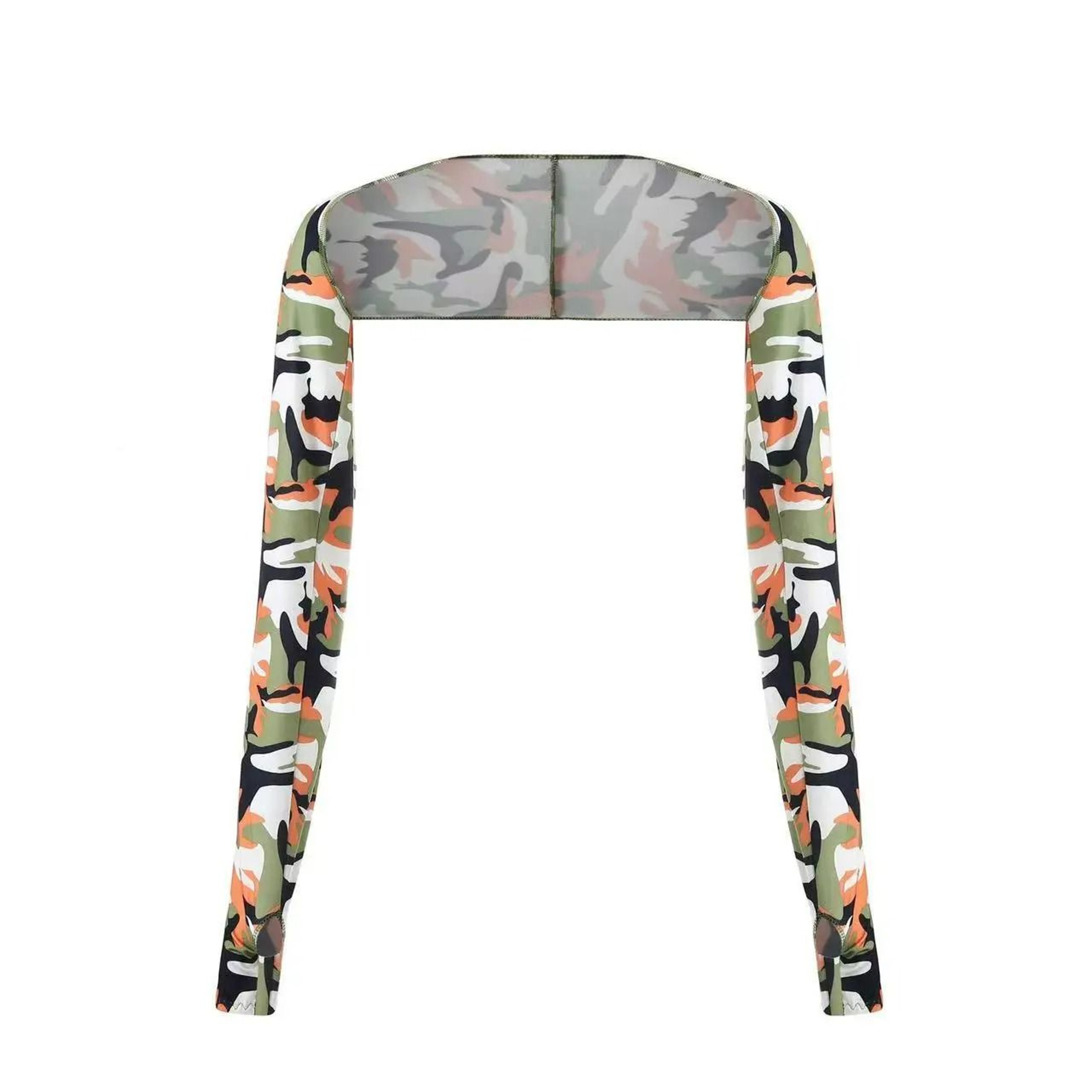 Cooling Shawl Arm Sleeves With Finger Holes 19