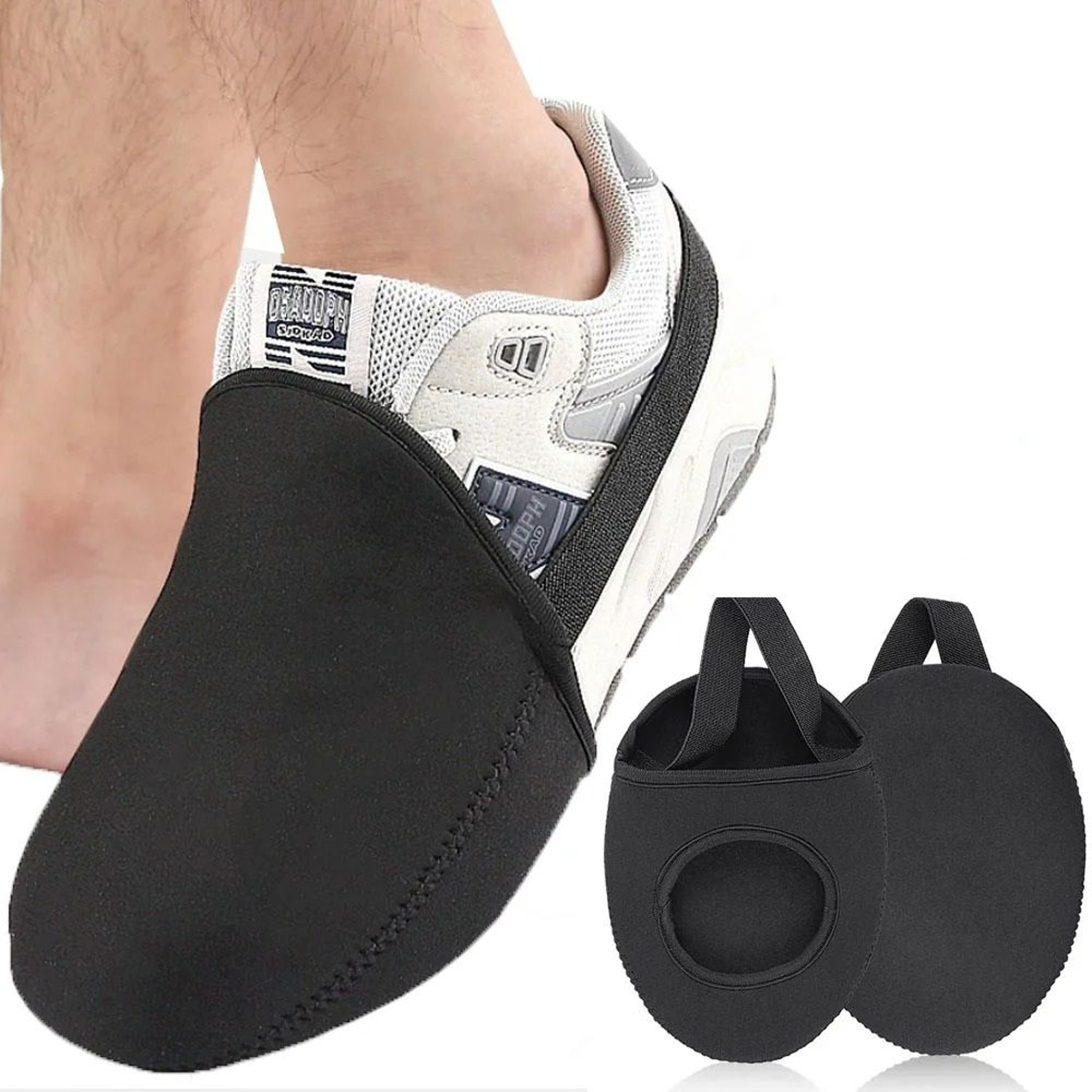 Waterproof Winter Cycling Shoes And Toe Covers 0