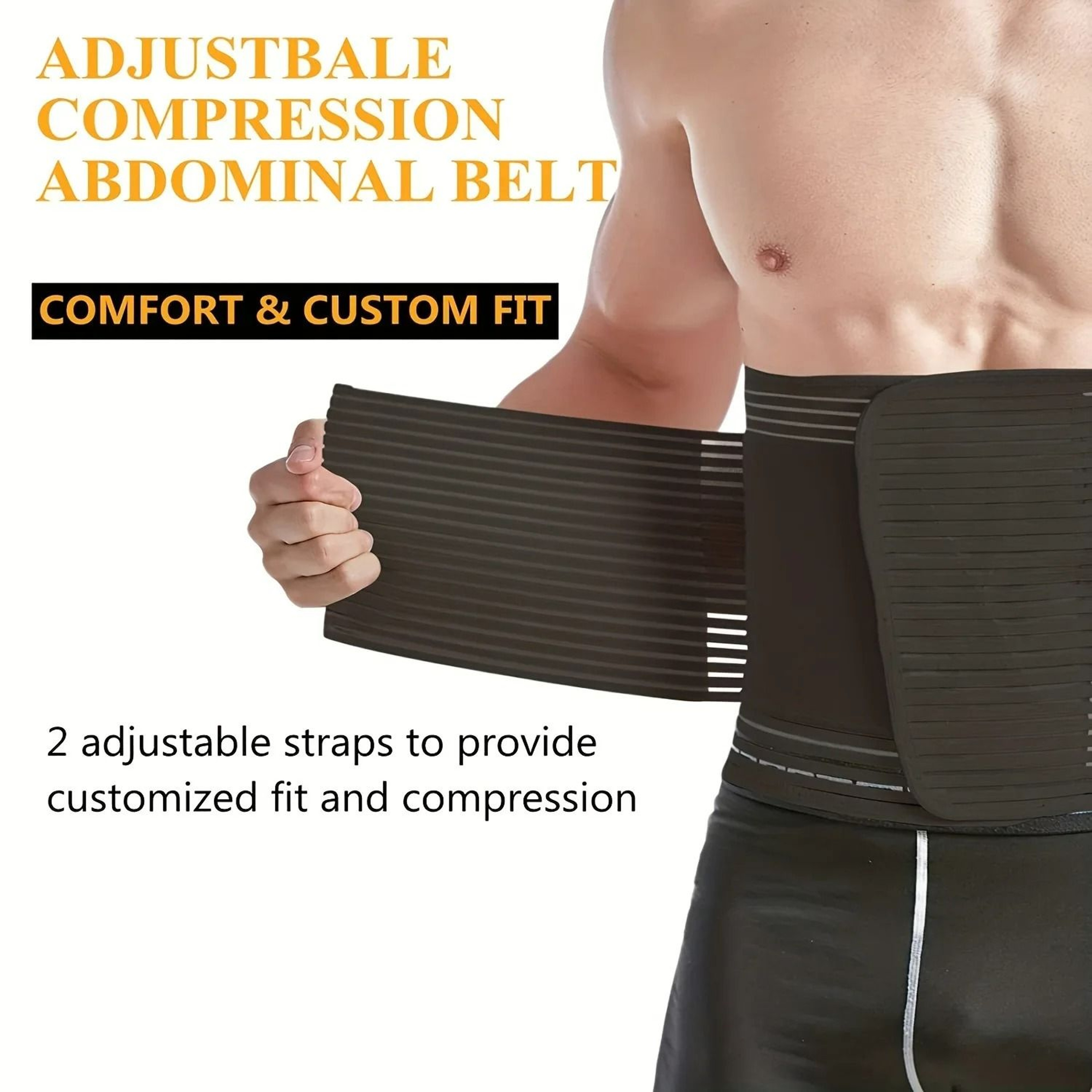 PostSurgery Abdominal Binder And Compression Support Belt 3