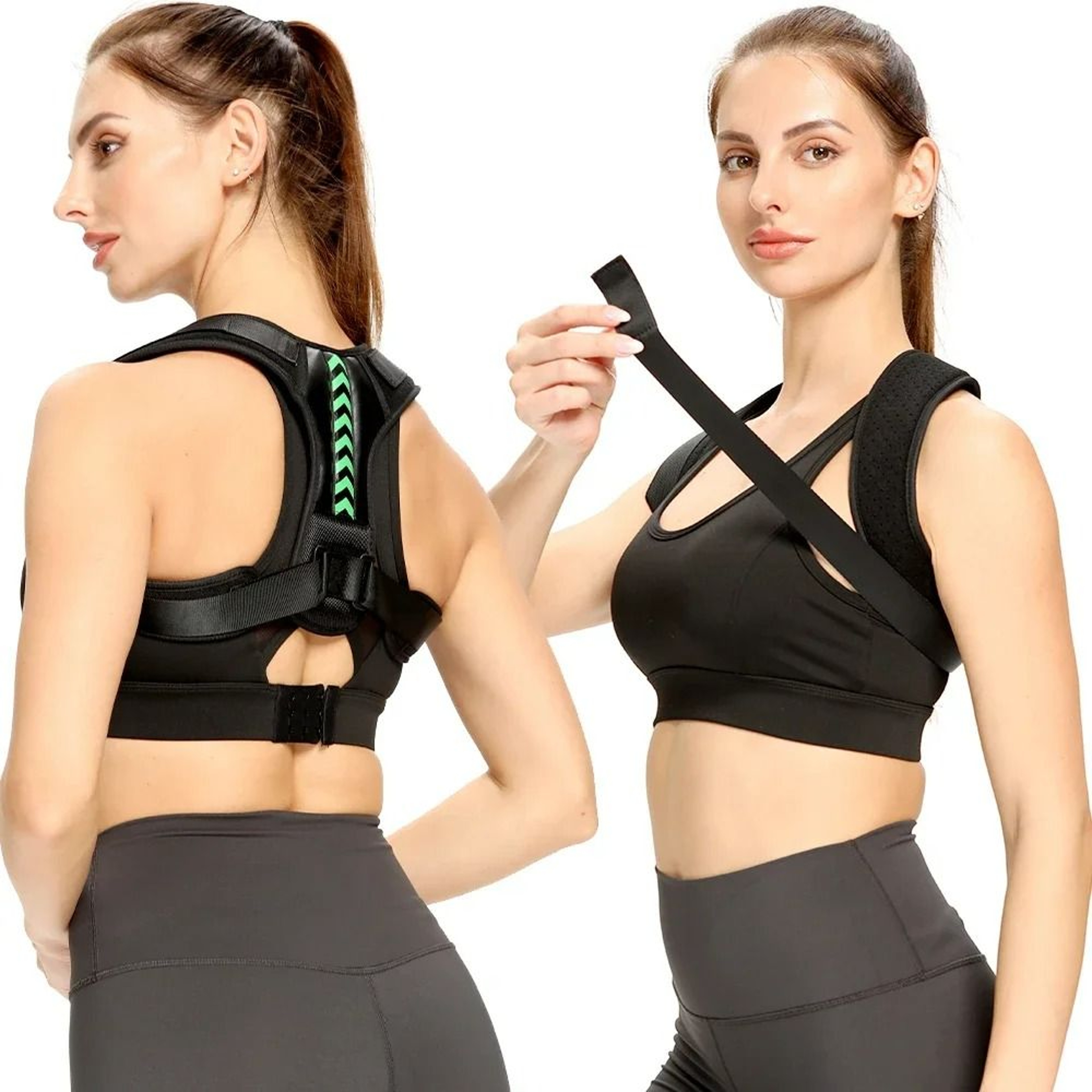 Medical Adjustable Back Shoulder Posture Corrector  Clavicle Support 4