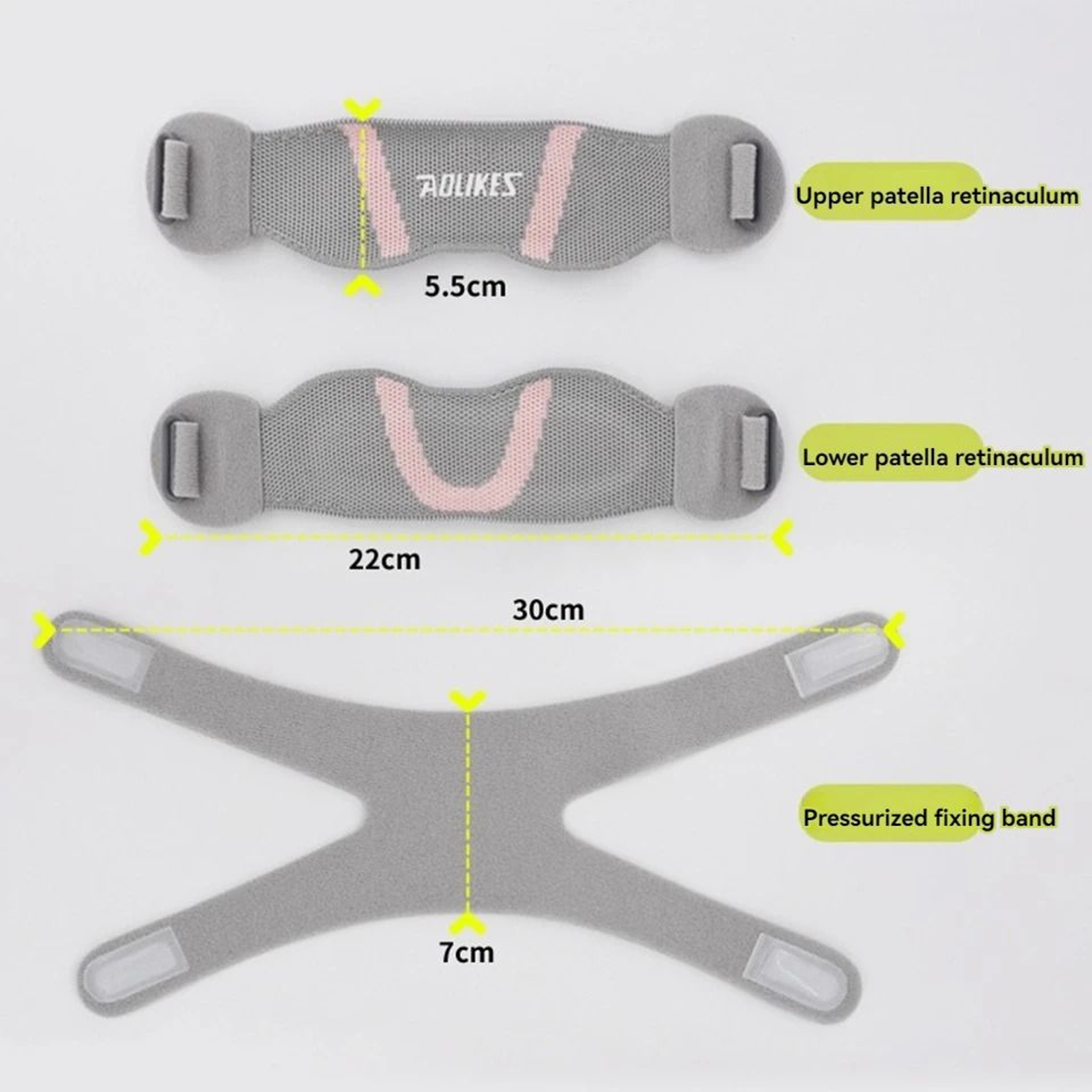 Patella Knee Strap With Ergonomic Silicone Pad 3