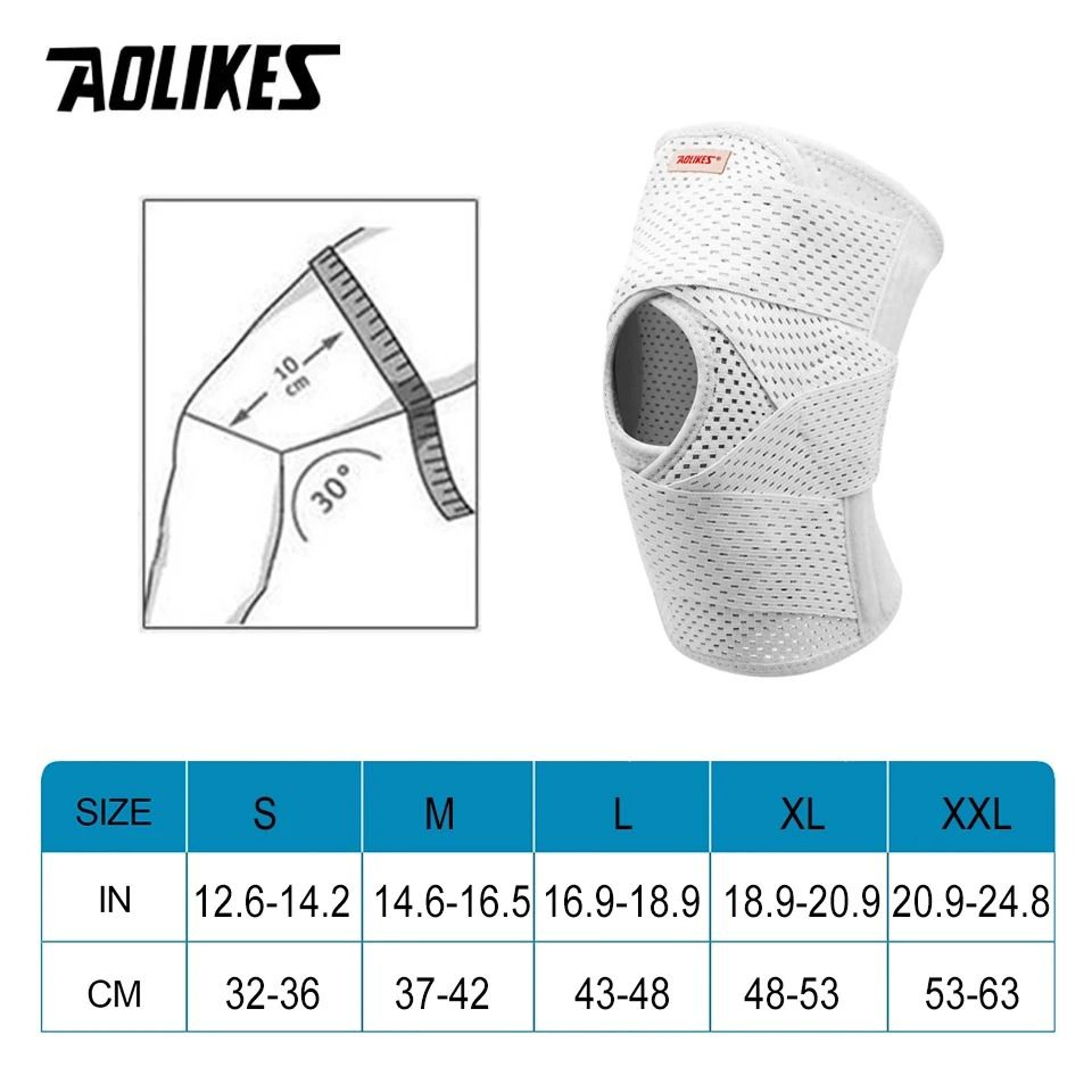 Knee Support Brace With Dual Side Stabilizers And Patella Cushion 5