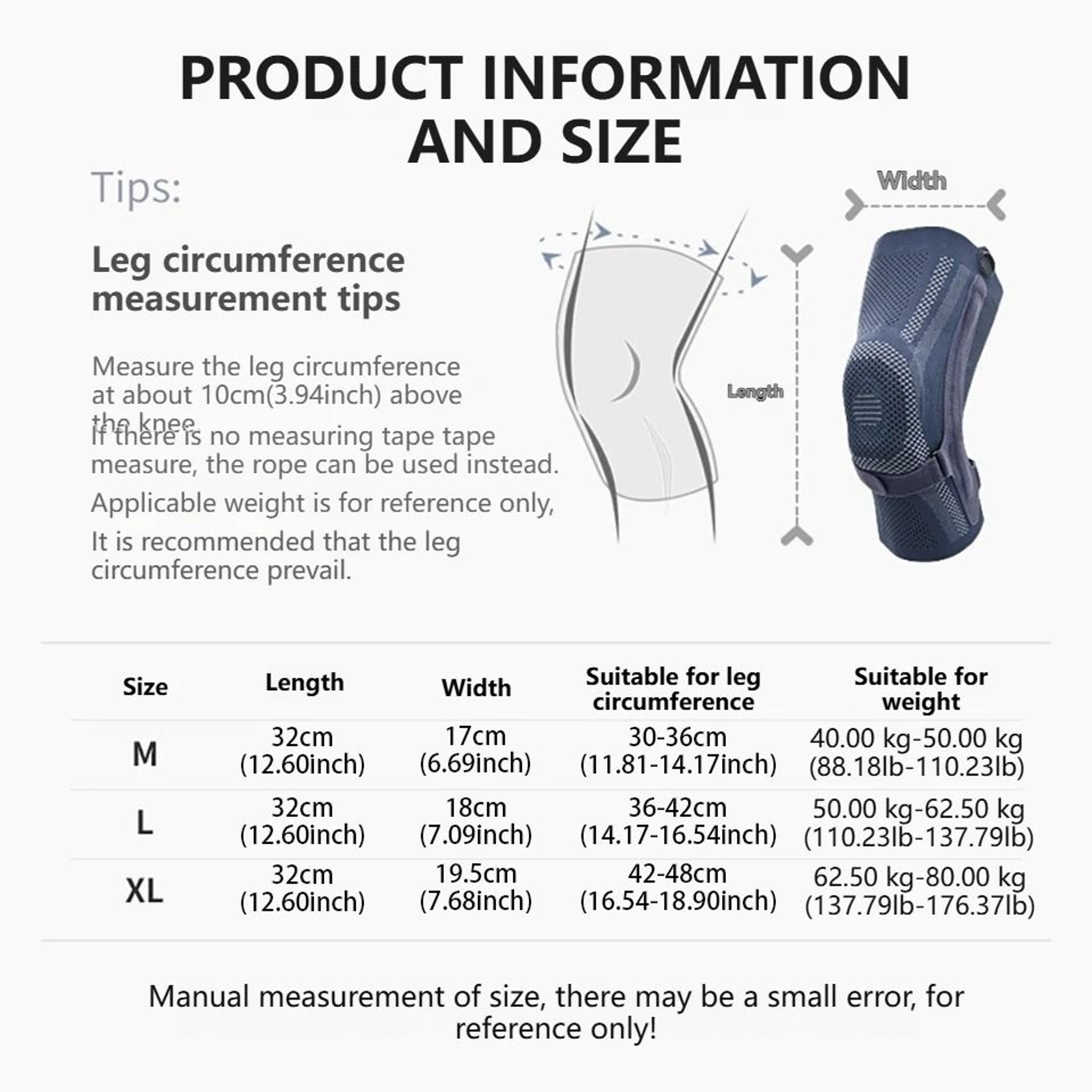 Knee Compression Sleeve With Patella Cushion  Dual Side Stabilizers 2