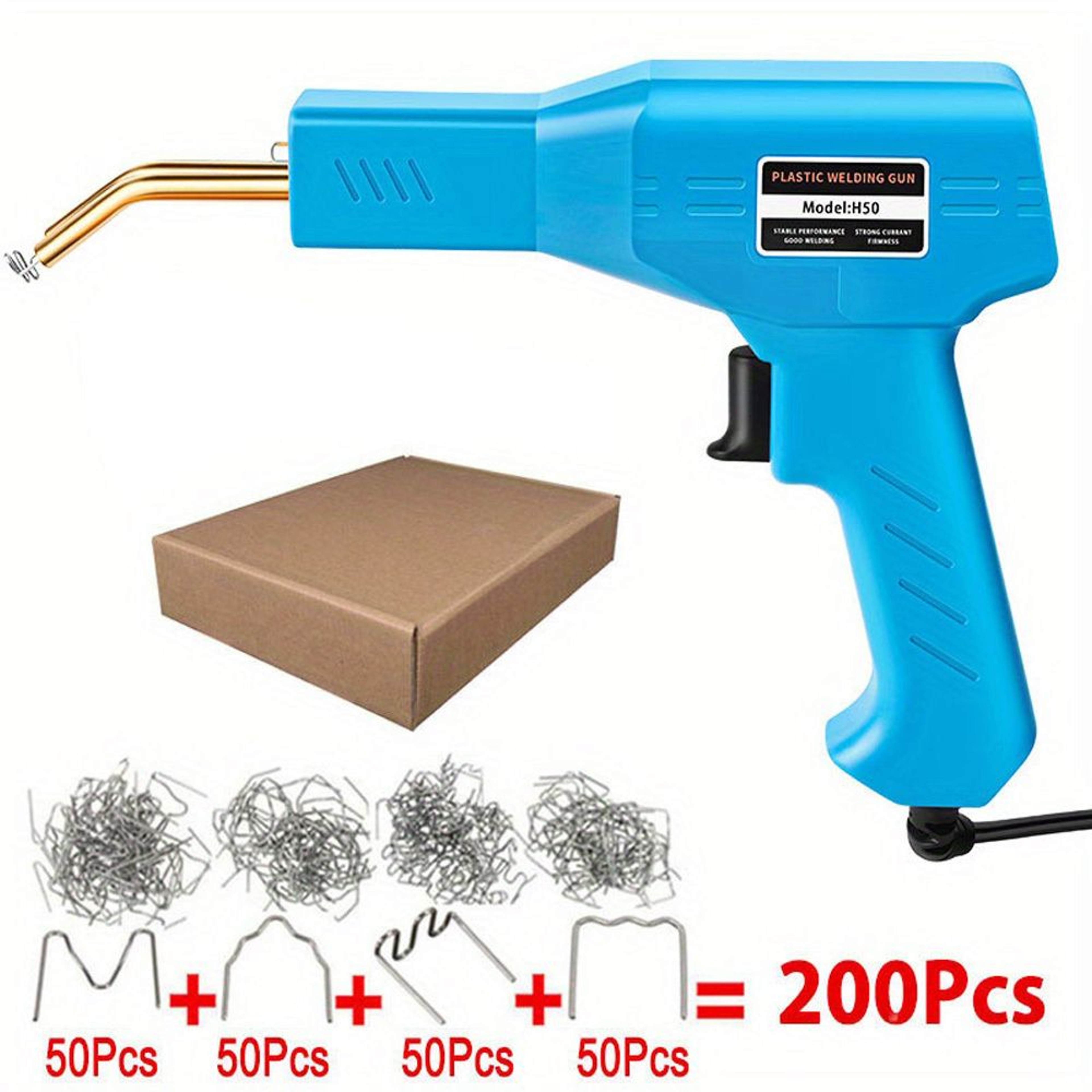 Stapler Plastic Welding Kit Car Bumper Repair Kit For Durable Plastic Fixess 20