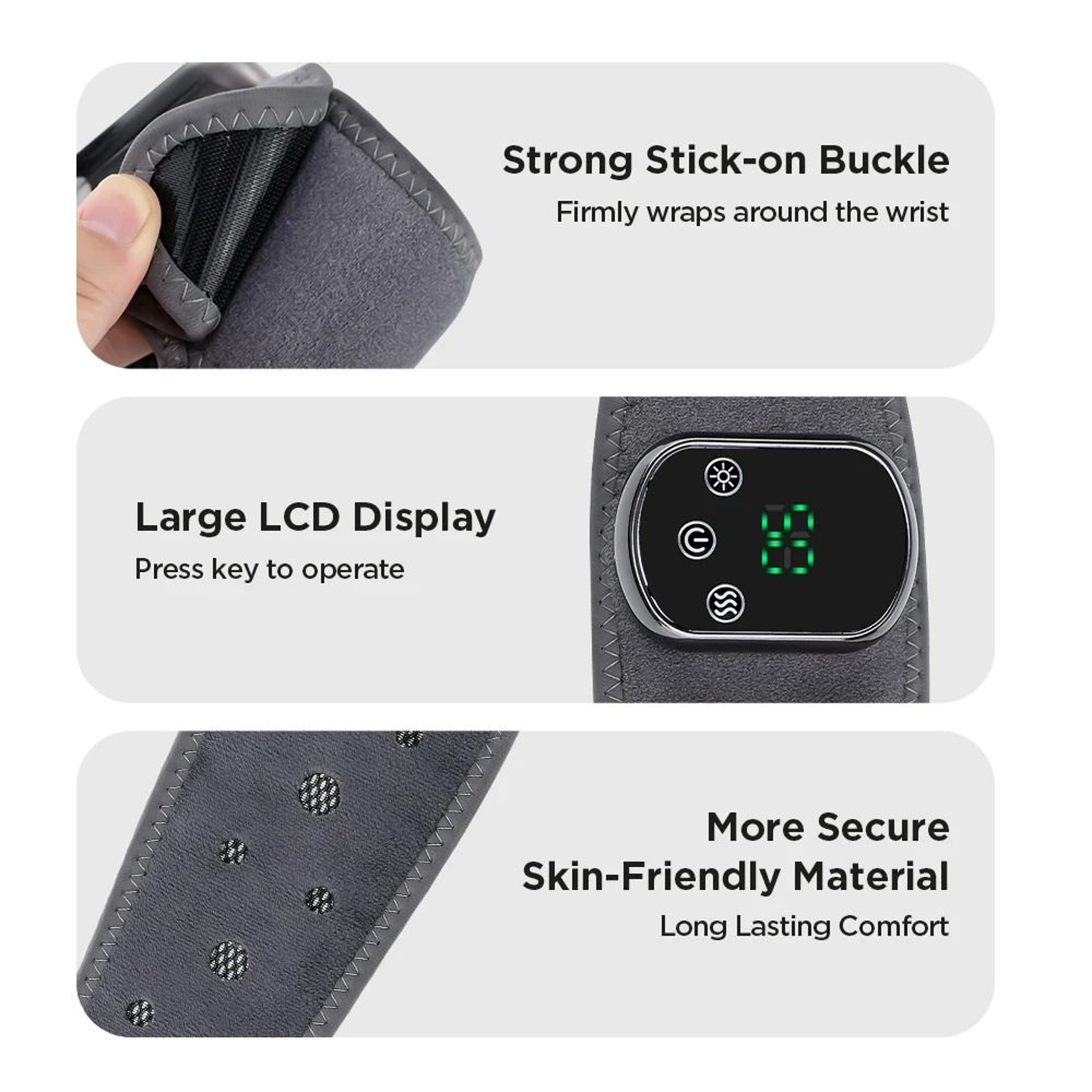 Cordless Heated Wrist  Foot Massager Wrap 5