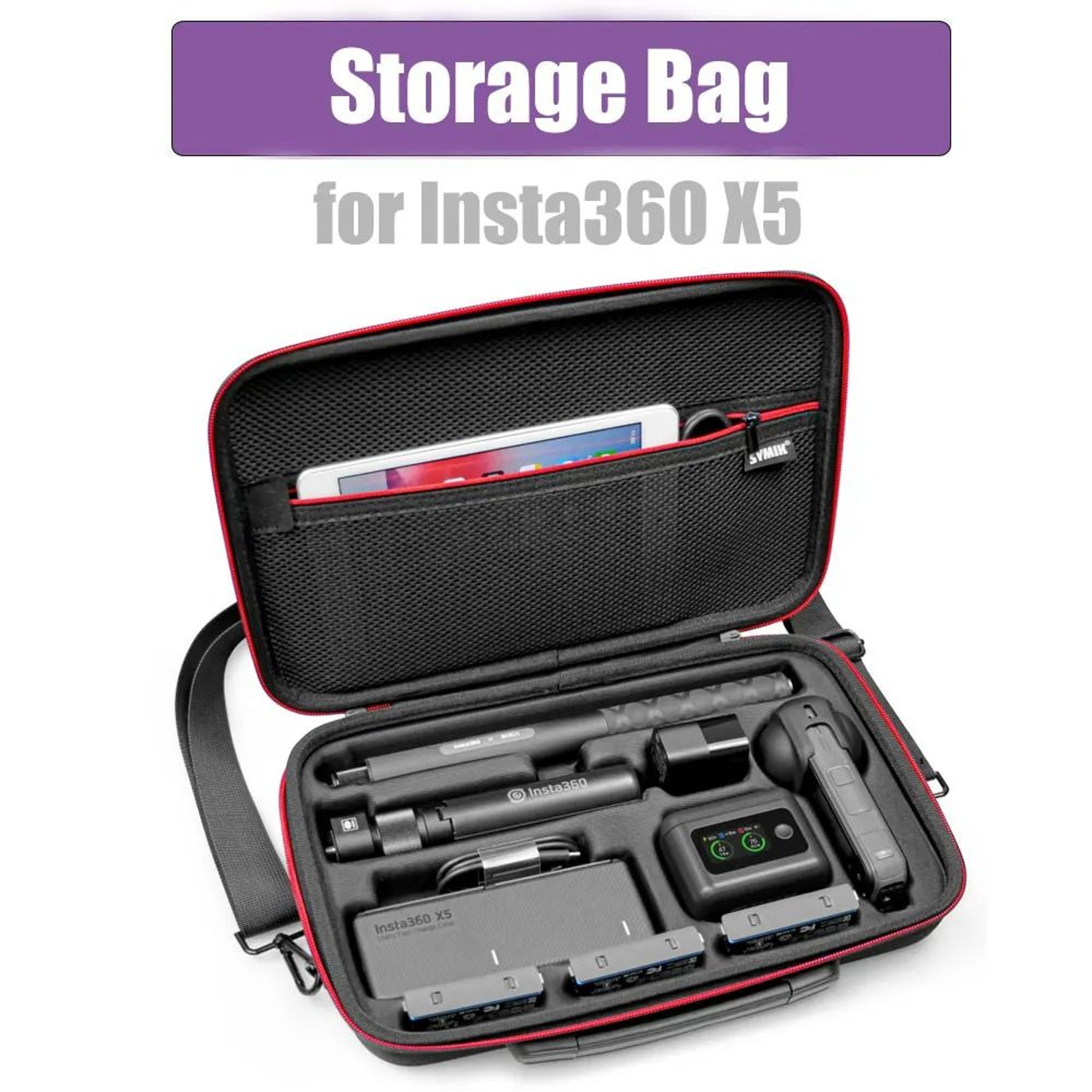 Portable Carrying Case For Insta360 X5  X4 Camera Accessories 1