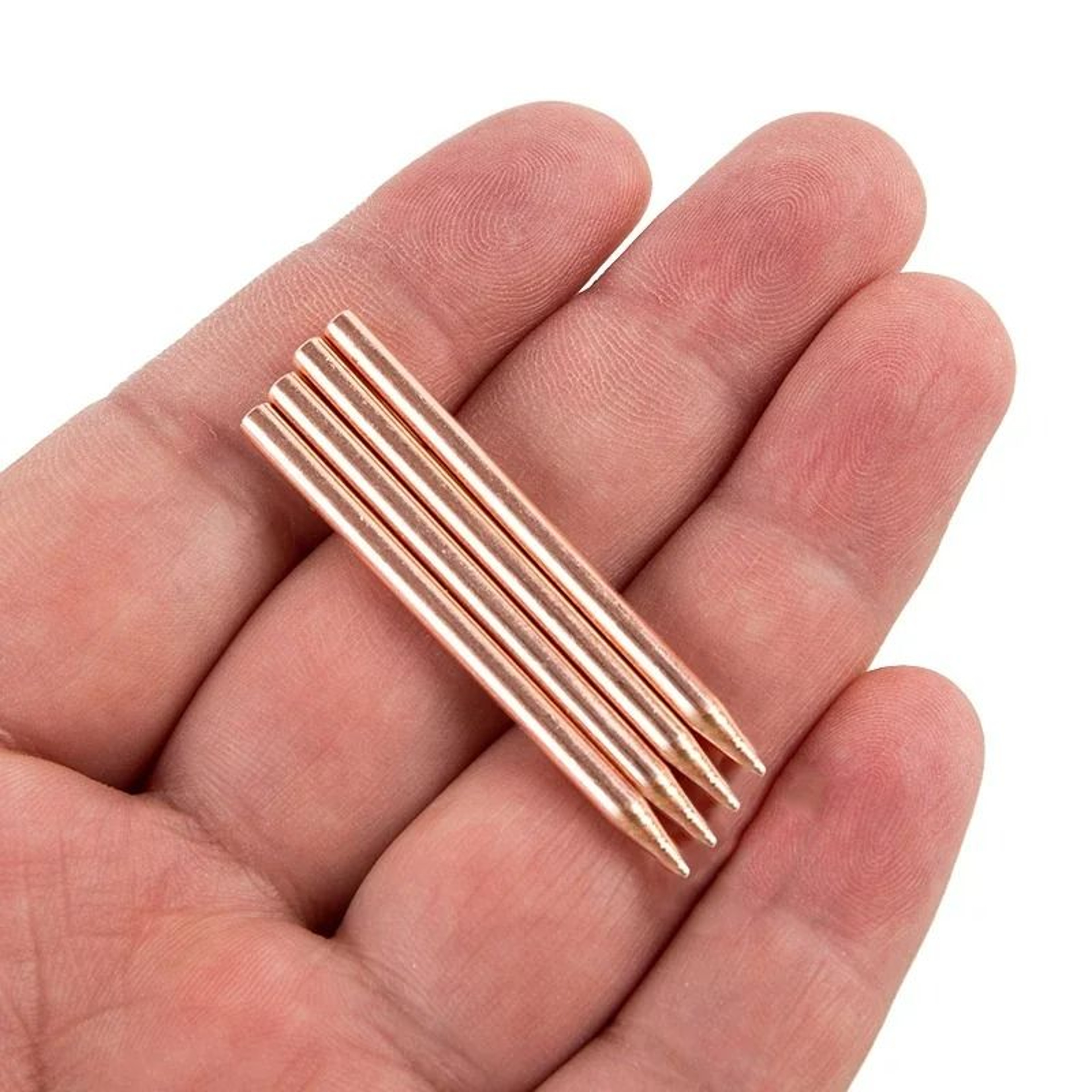 2Piece 3mm Aluminum Oxide Copper Spot Welding Electrode Tips 3
